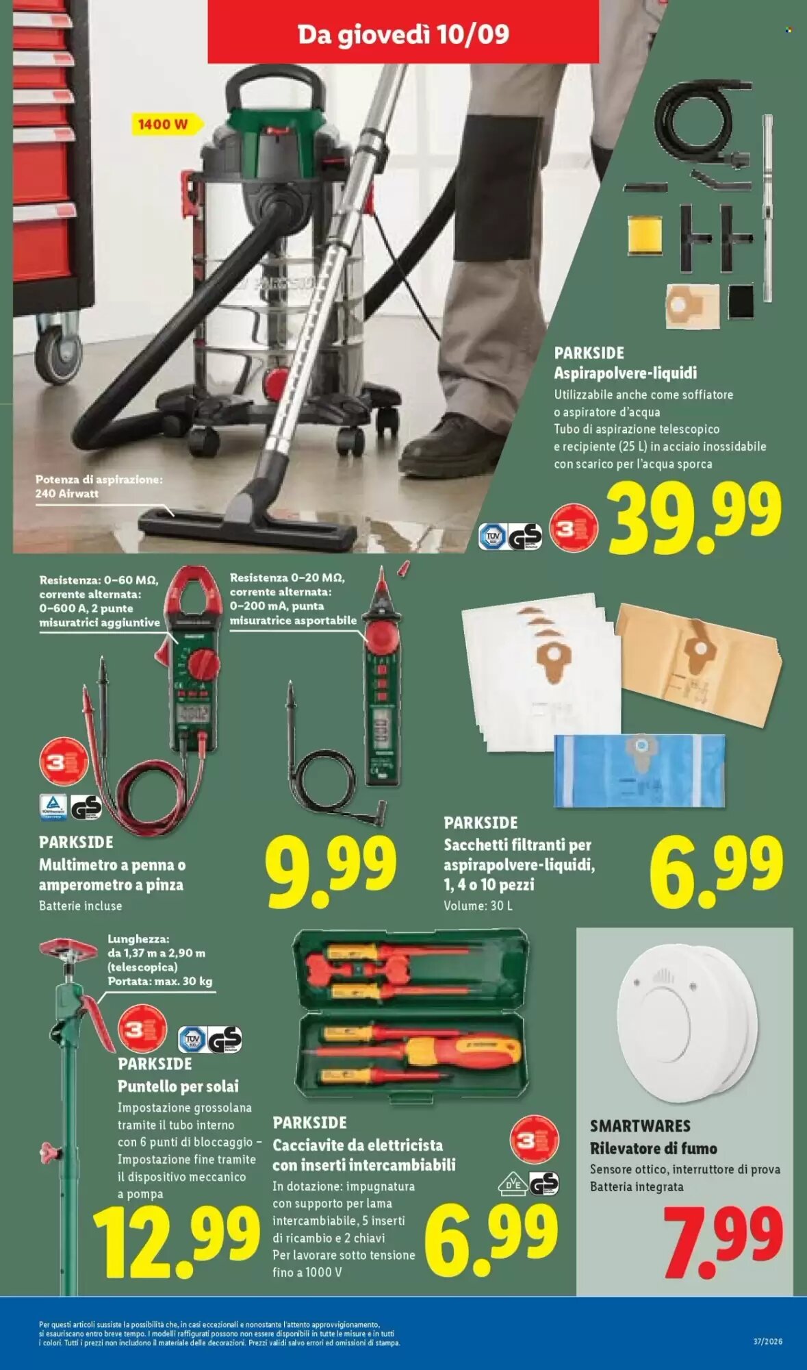 Volantino promozionale Lidl  valide dal 10/09/2026 - Pagina 31.