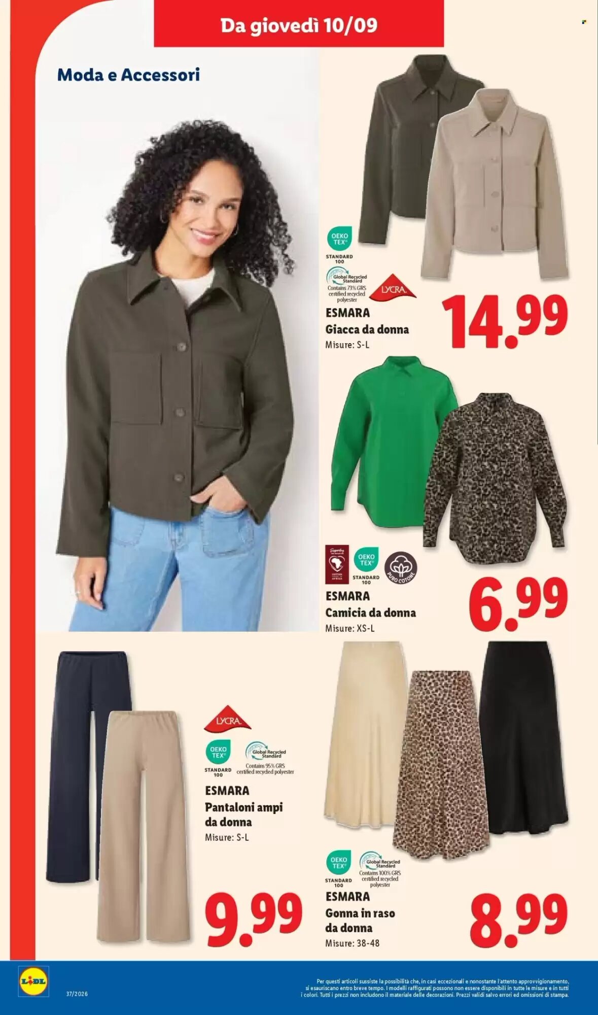 Volantino promozionale Lidl  valide dal 10/09/2026 - Pagina 34.