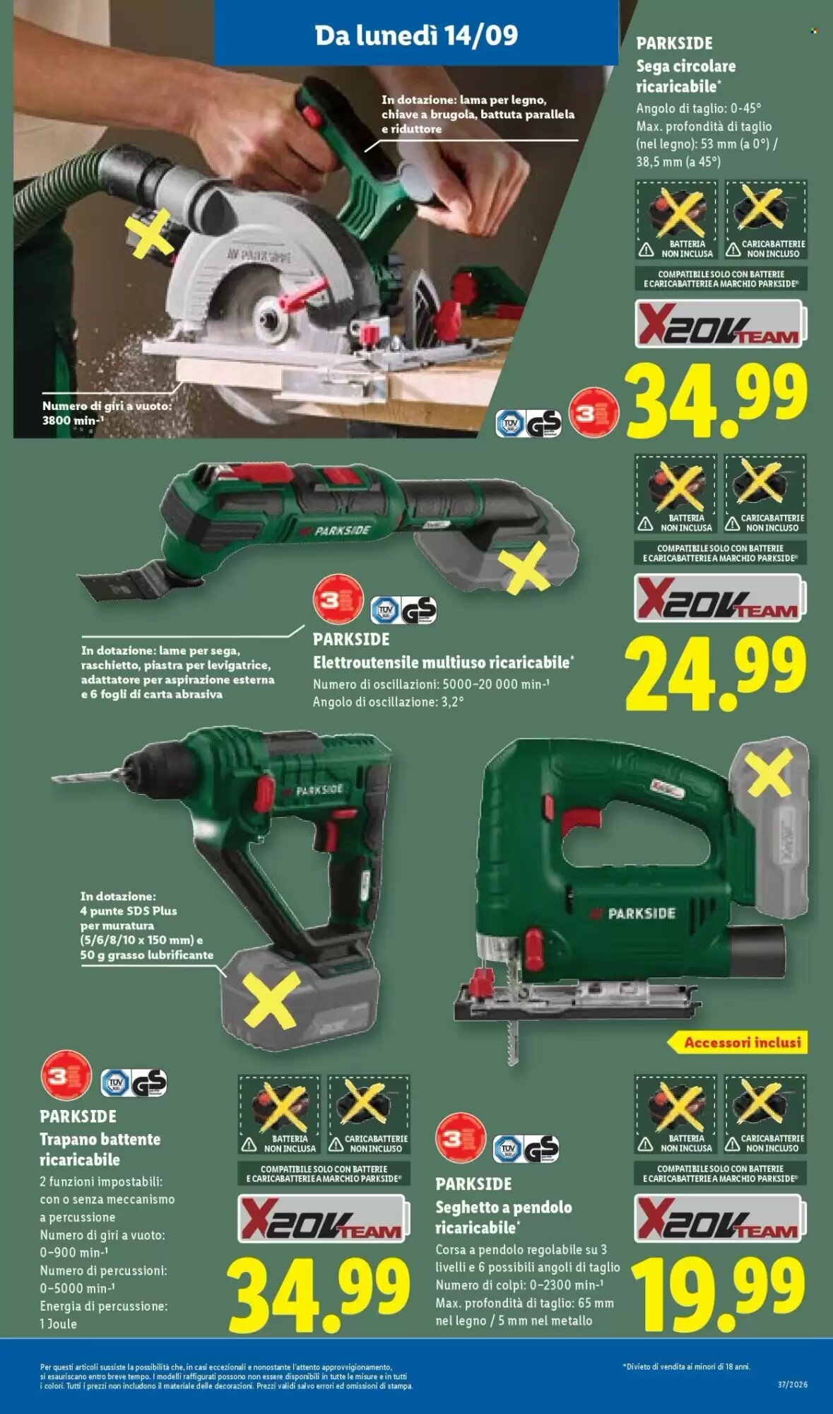 Volantino promozionale Lidl  valide dal 10/09/2026 - Pagina 39.