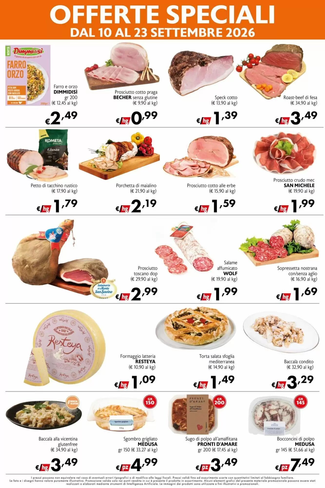 Volantino promozionale Eurospesa  valide dal 10/09/2026 - Pagina 2.