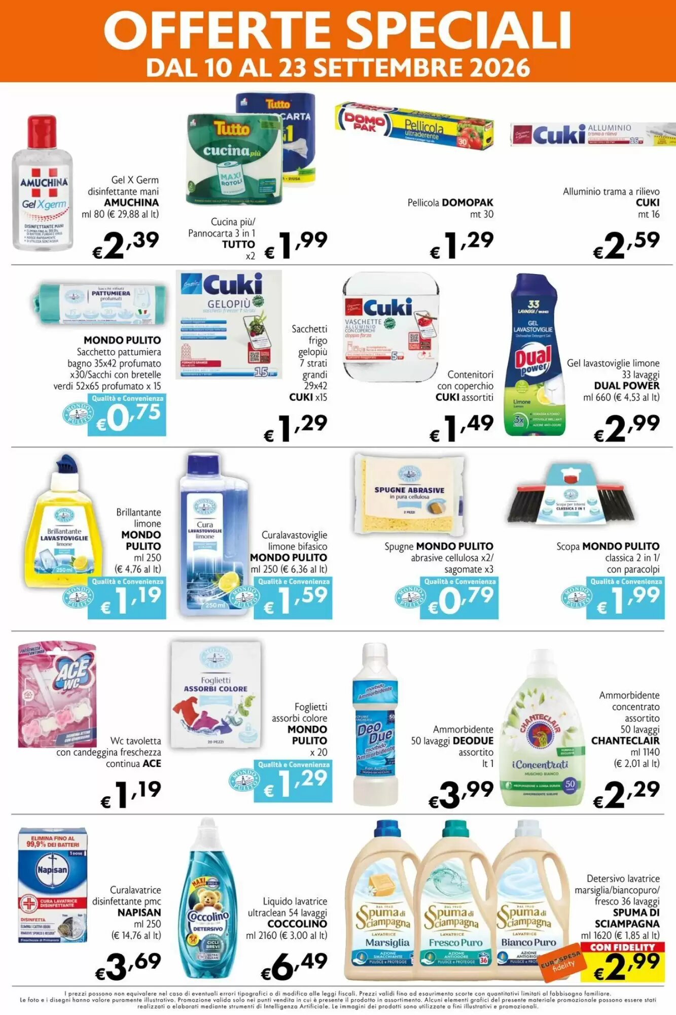 Volantino promozionale Eurospesa  valide dal 10/09/2026 - Pagina 7.