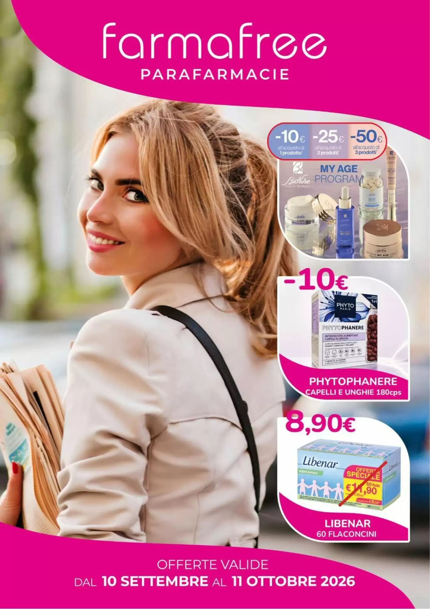 Volantino promozionale FarmaFree valide dal 10/09/2026 - Pagina 1.