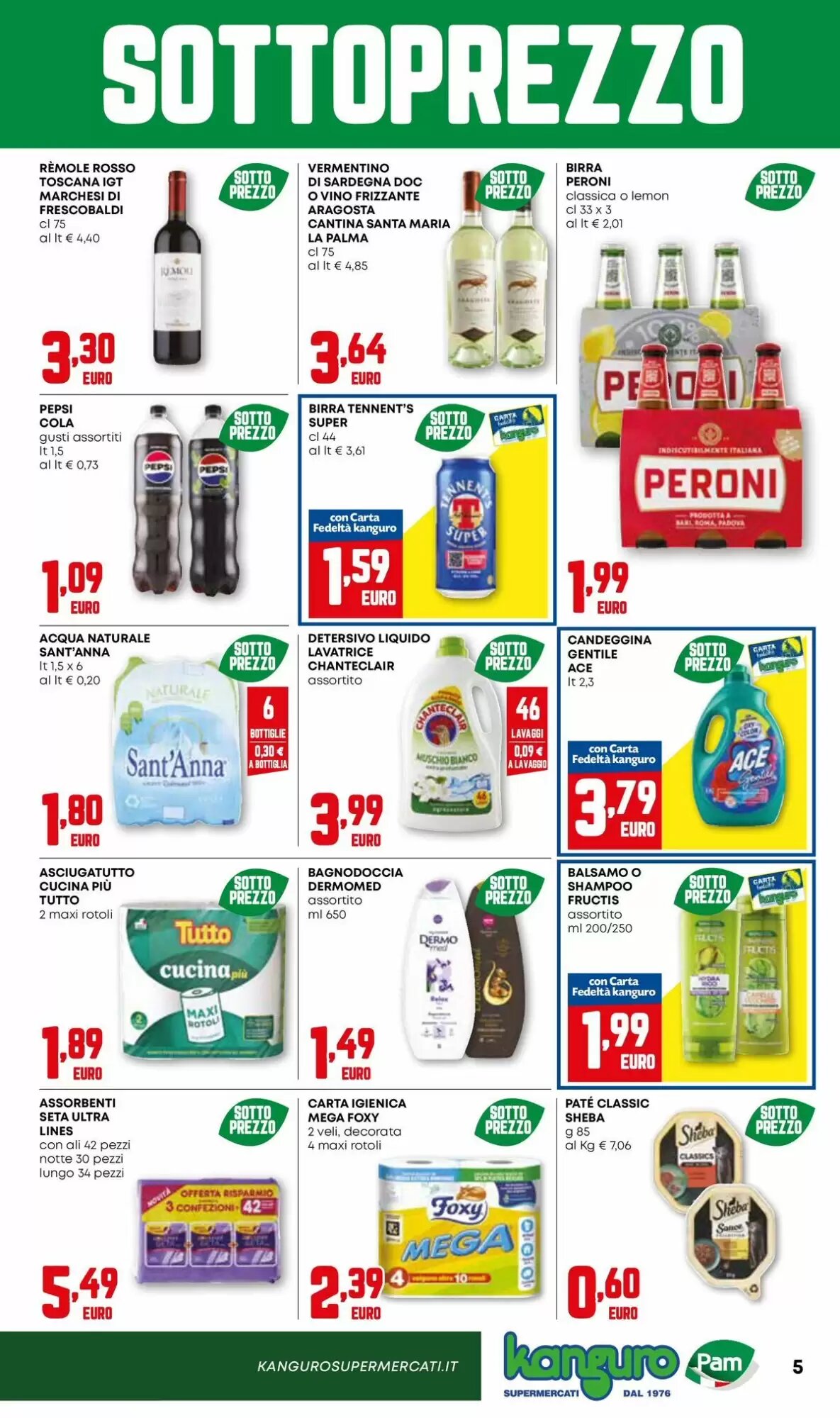 Volantino promozionale Kanguro  valide dal 10/09/2026 - Pagina 5.