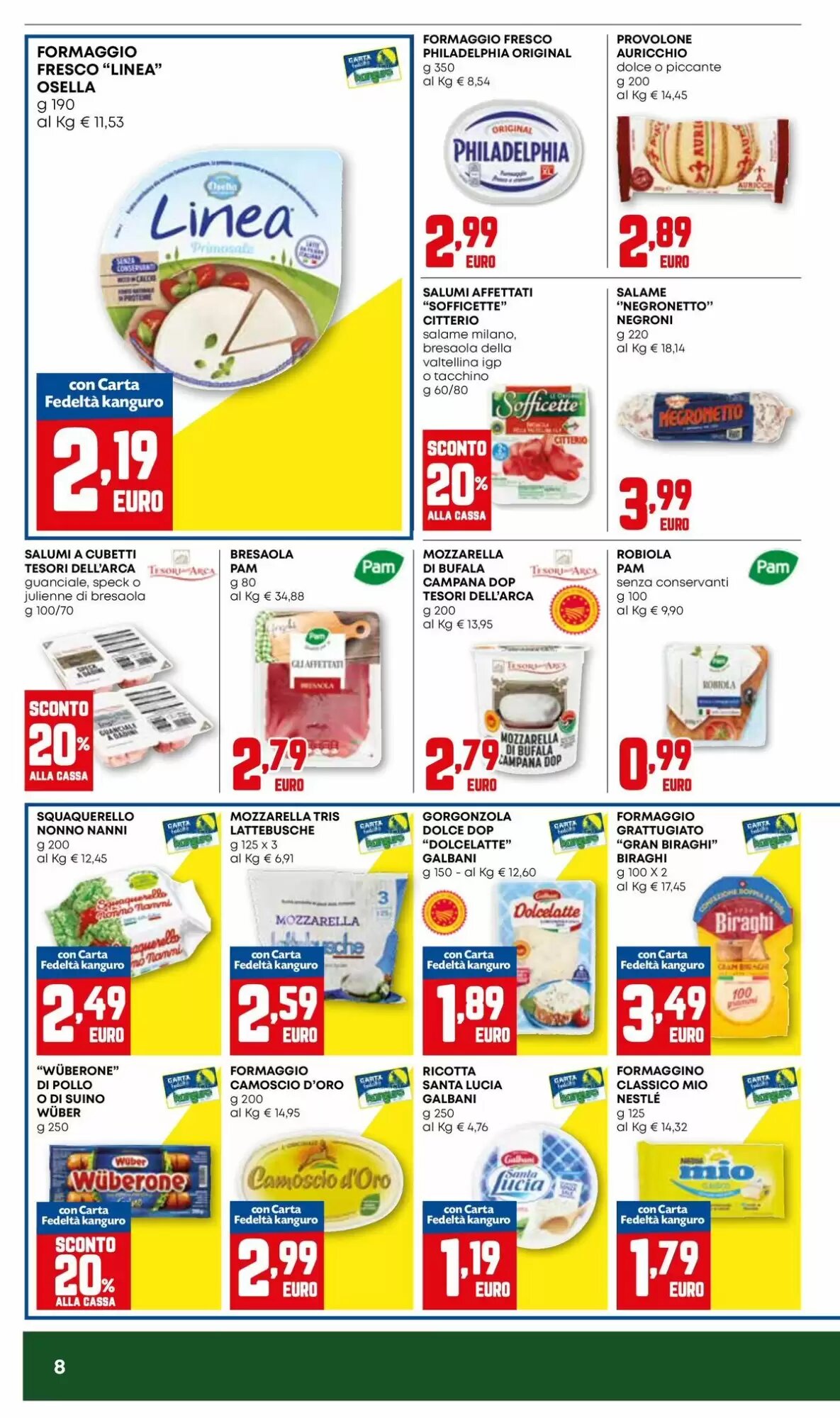 Volantino promozionale Kanguro  valide dal 10/09/2026 - Pagina 8.