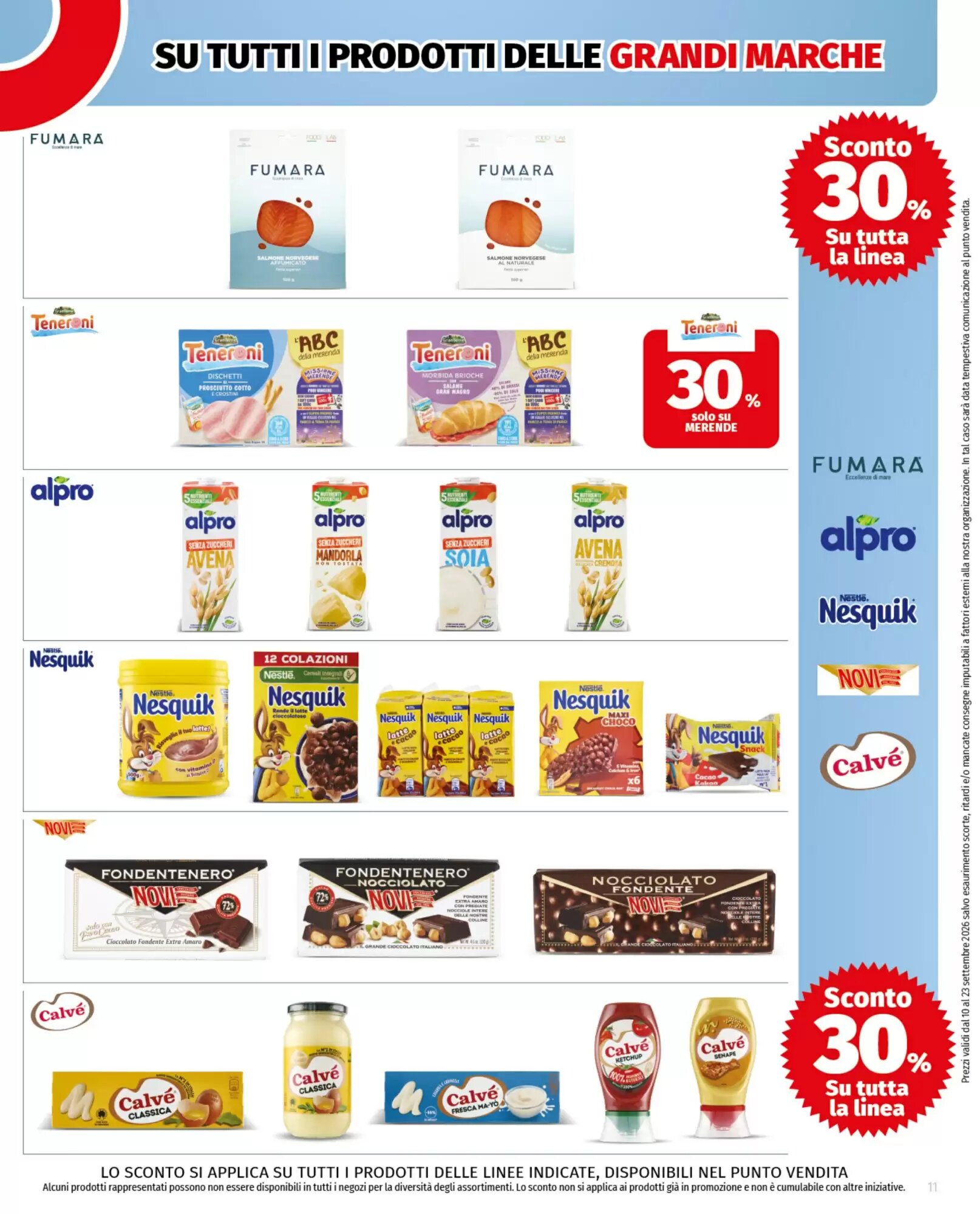 Volantino promozionale Coop  valide dal 10/09/2026 - Pagina 11.