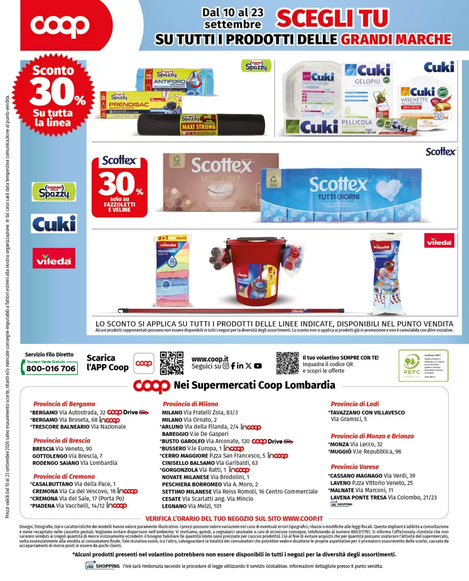 Volantino promozionale Coop  valide dal 10/09/2026 - Pagina 16.