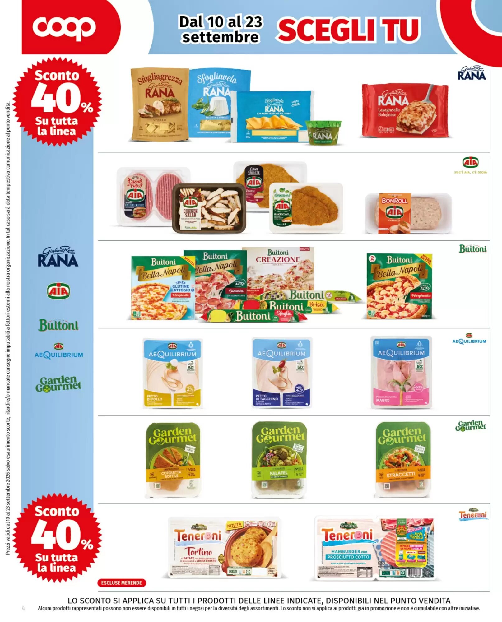 Volantino promozionale Coop  valide dal 10/09/2026 - Pagina 4.