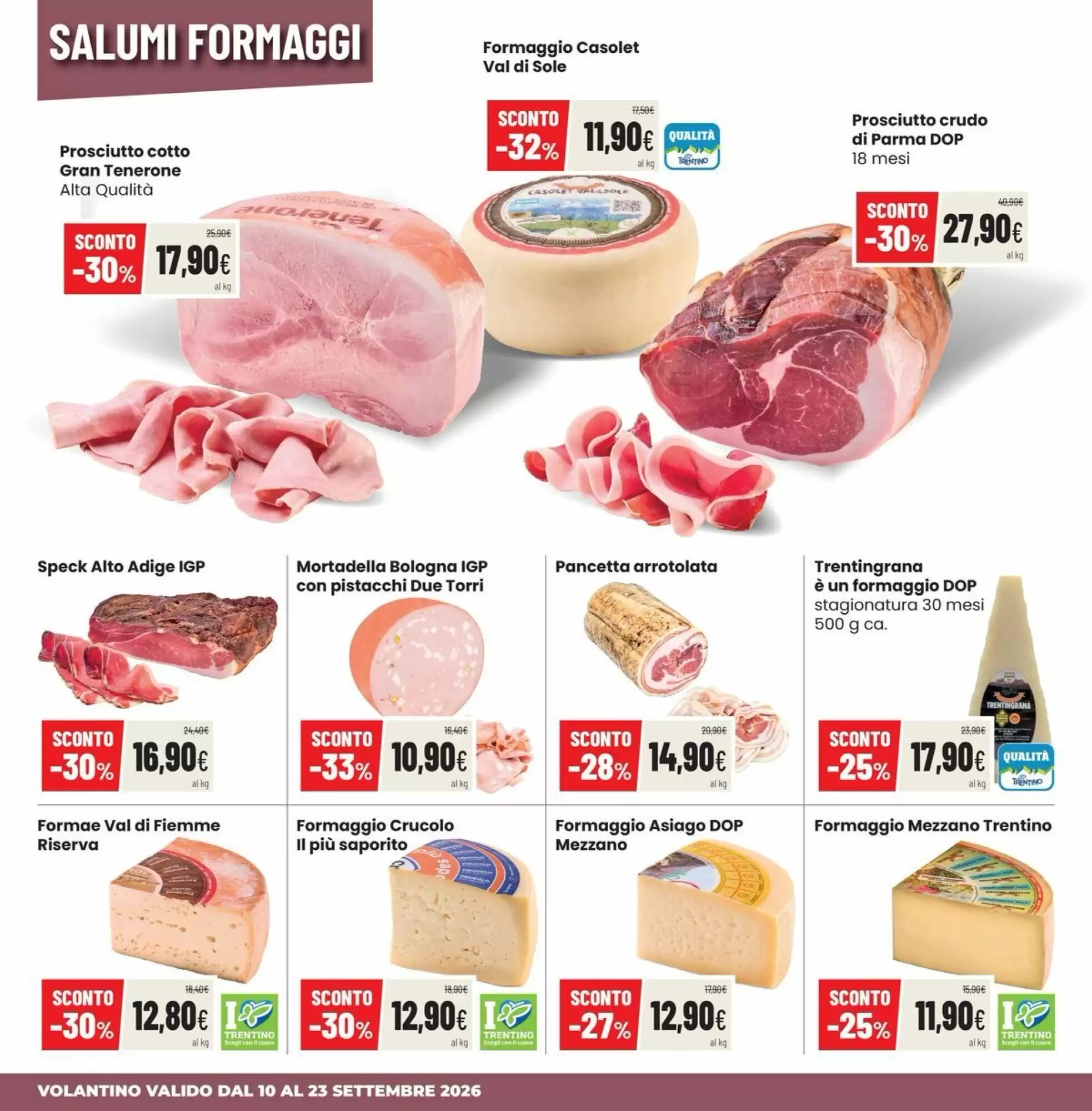 Volantino promozionale Coop Trentino  valide dal 10/09/2026 - Pagina 10.