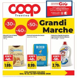 Volantino promozionale Coop Trentino  valide dal 10/09/2026