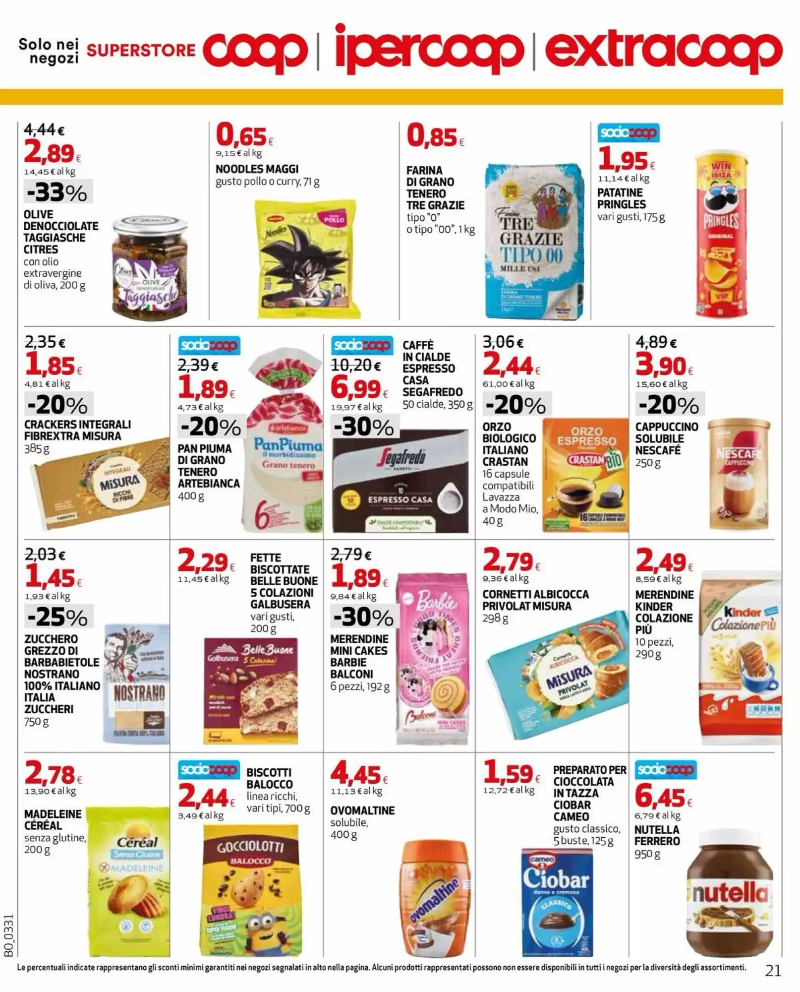 Volantino promozionale Coop  valide dal 10/09/2026 - Pagina 21.