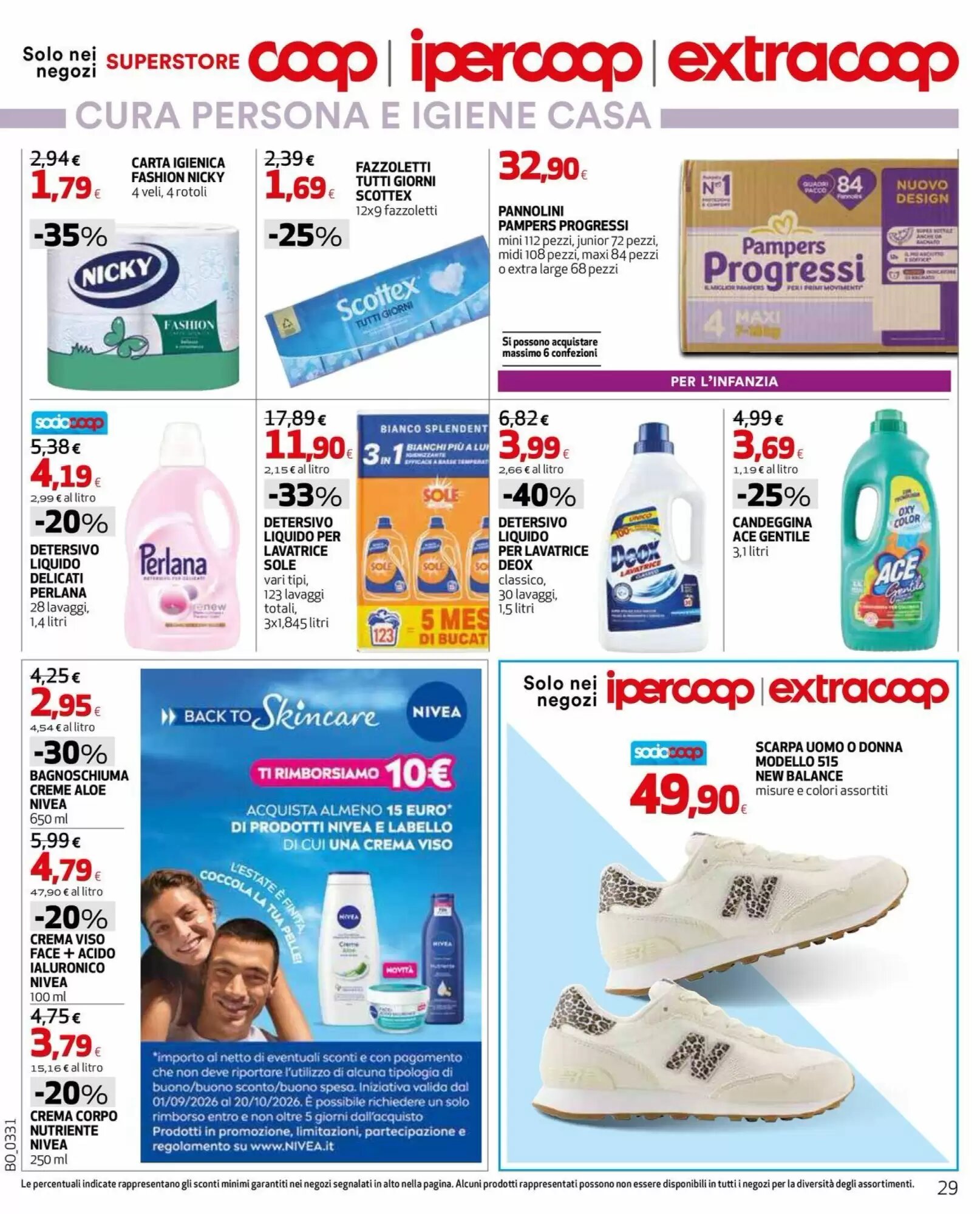 Volantino promozionale Coop  valide dal 10/09/2026 - Pagina 29.