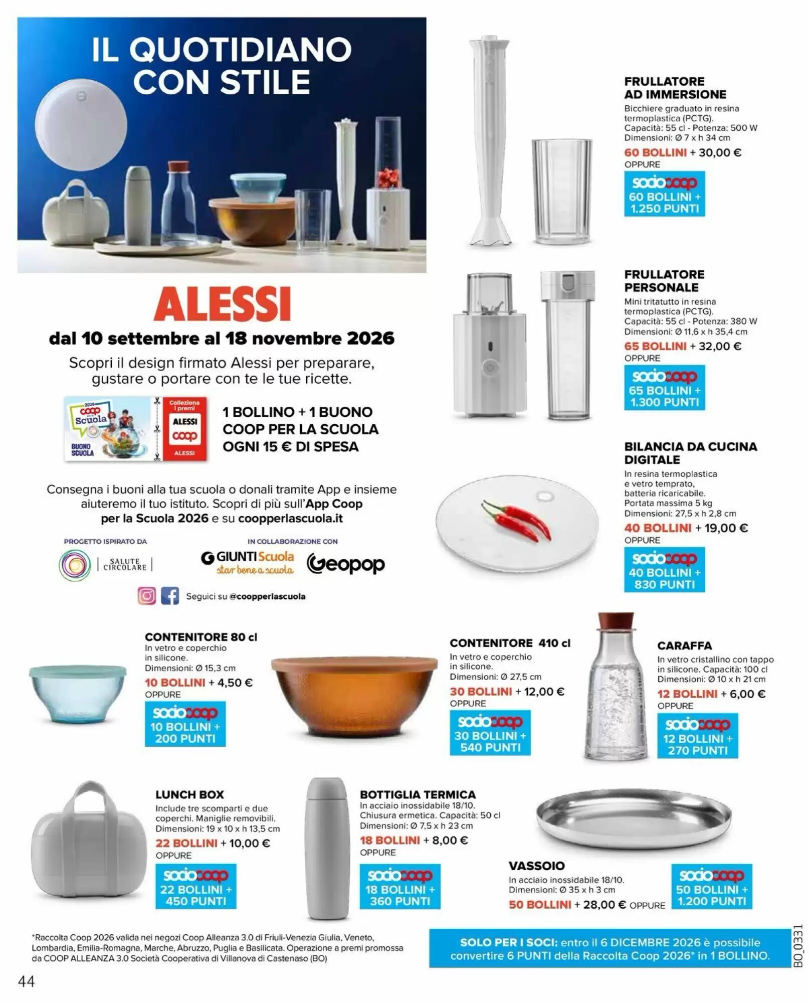 Volantino promozionale Coop  valide dal 10/09/2026 - Pagina 44.