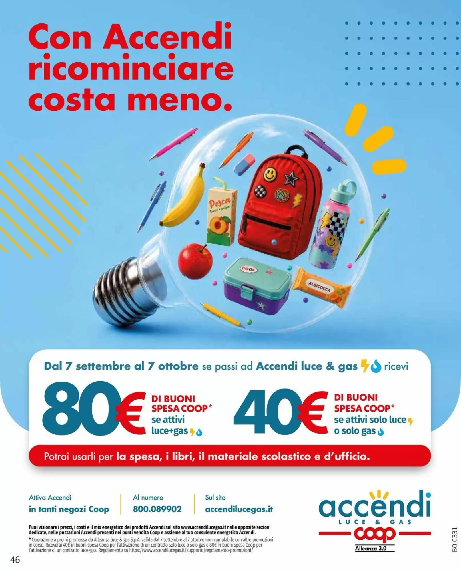 Volantino promozionale Coop  valide dal 10/09/2026 - Pagina 46.