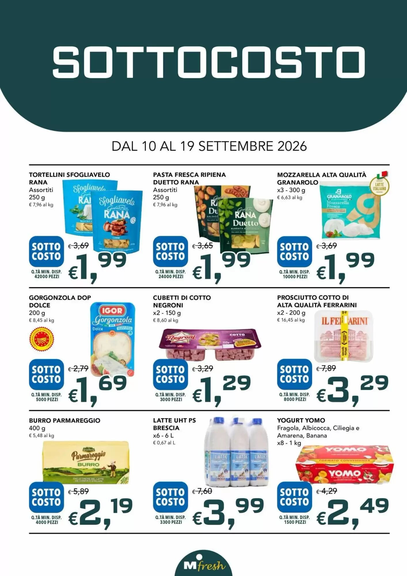 Volantino promozionale Migross Supermercati e Market  valide dal 10/09/2026 - Pagina 2.