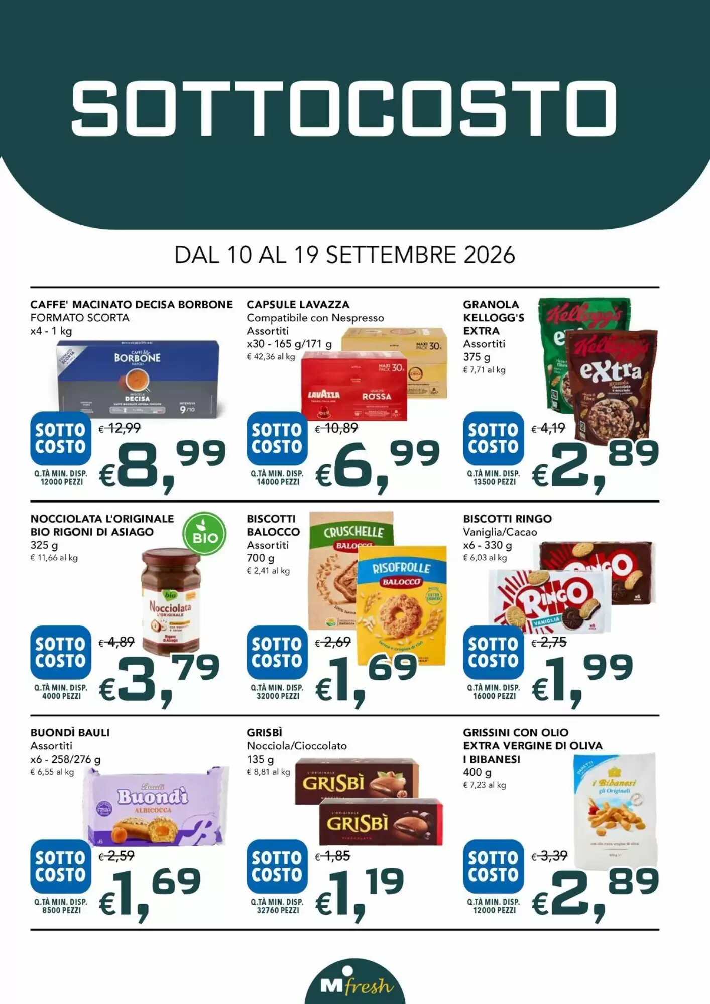 Volantino promozionale Migross Supermercati e Market  valide dal 10/09/2026 - Pagina 3.