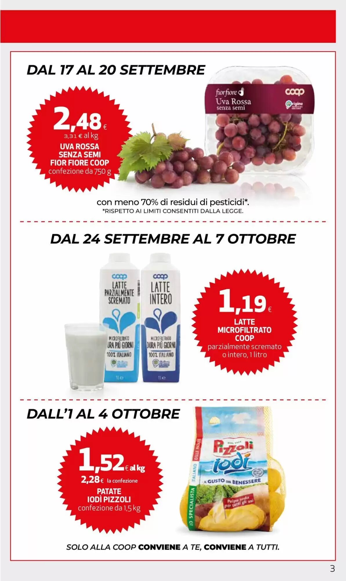 Volantino promozionale Coop Master Alleanza 3.0  valide dal 10/09/2026 - Pagina 3.
