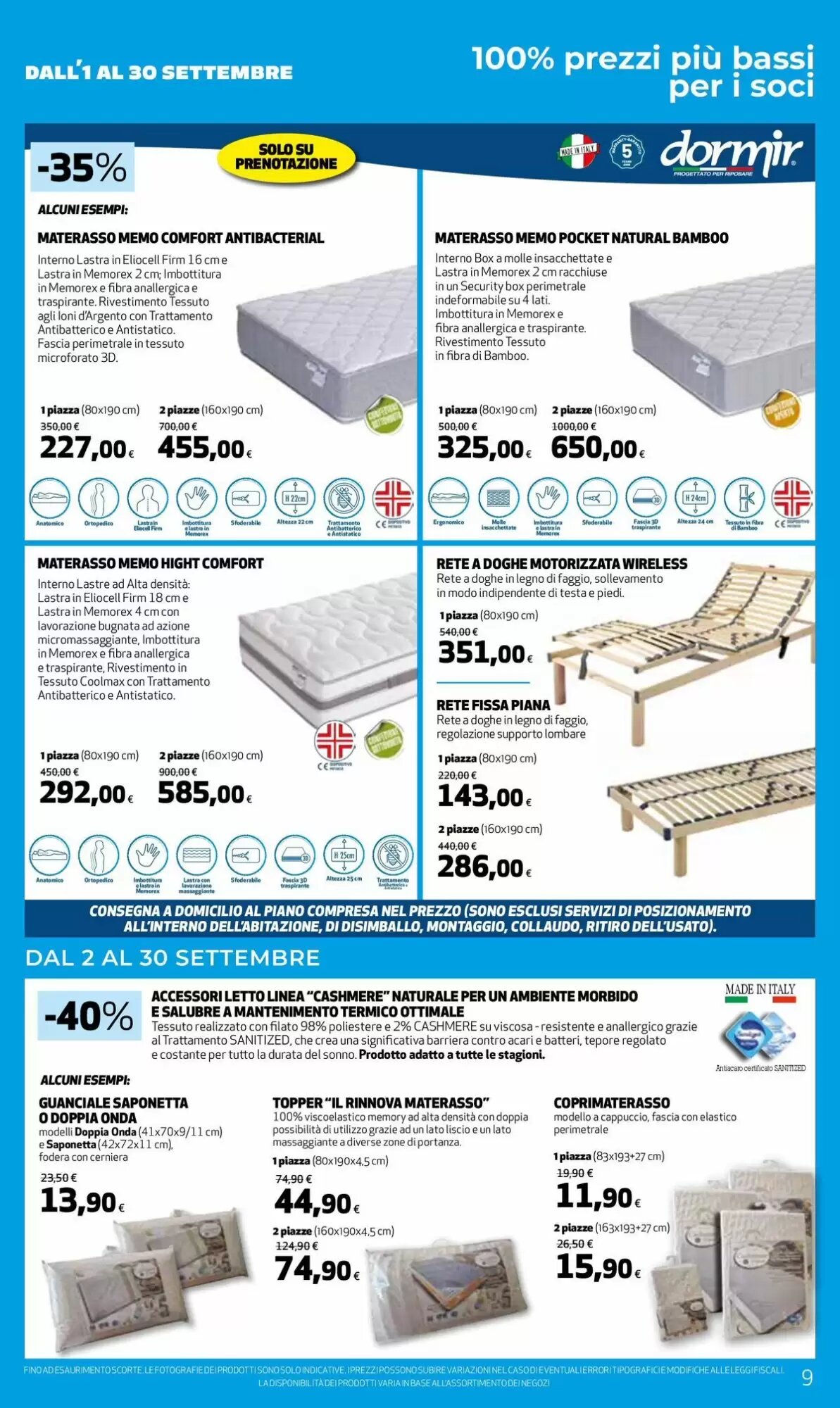 Volantino promozionale Coop Master Alleanza 3.0  valide dal 10/09/2026 - Pagina 9.