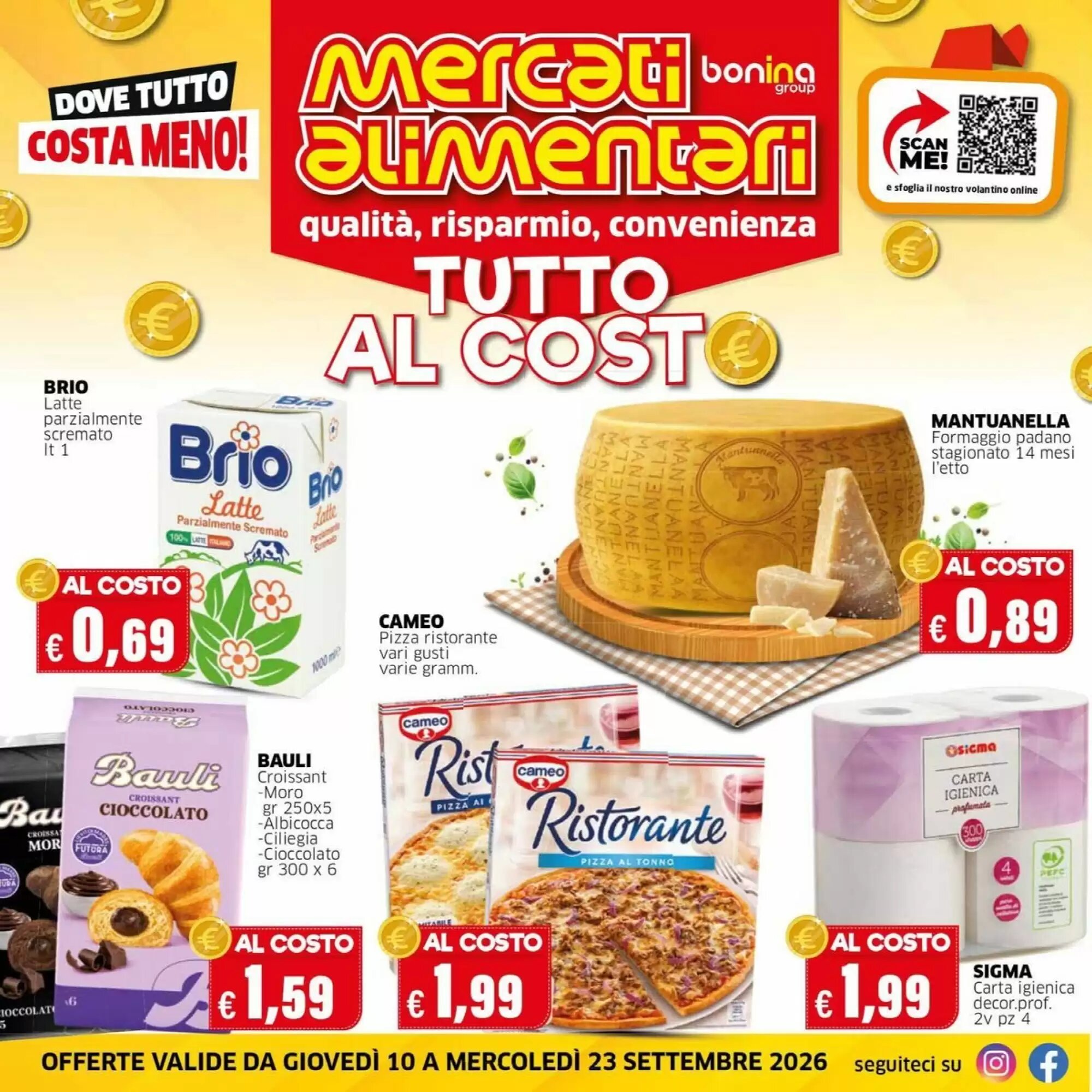 Volantino promozionale Mercati Alimentari valide dal 10/09/2026 - Pagina 1.