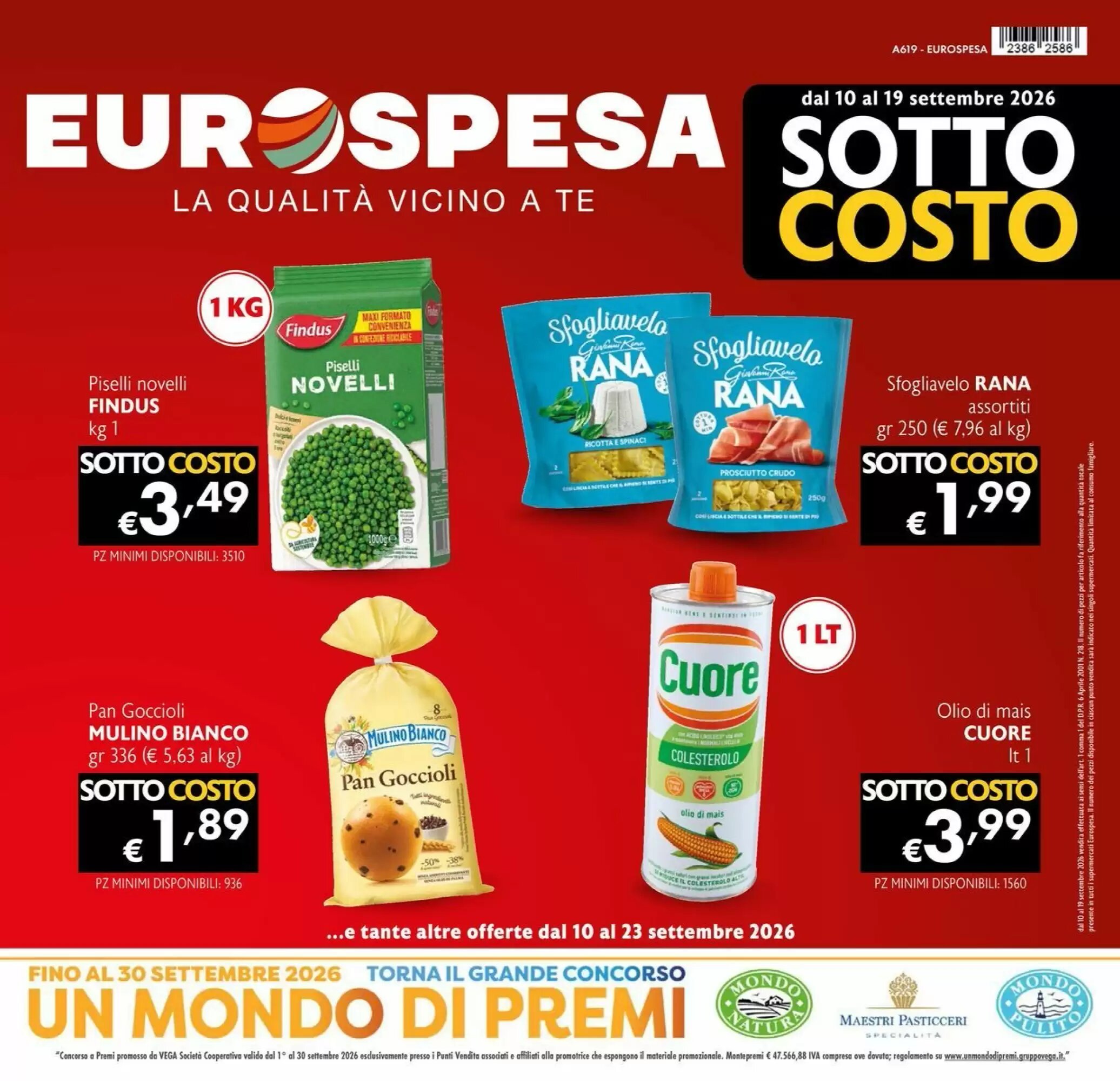 Volantino promozionale Eurospesa valide dal 10/09/2026 - Pagina 1.