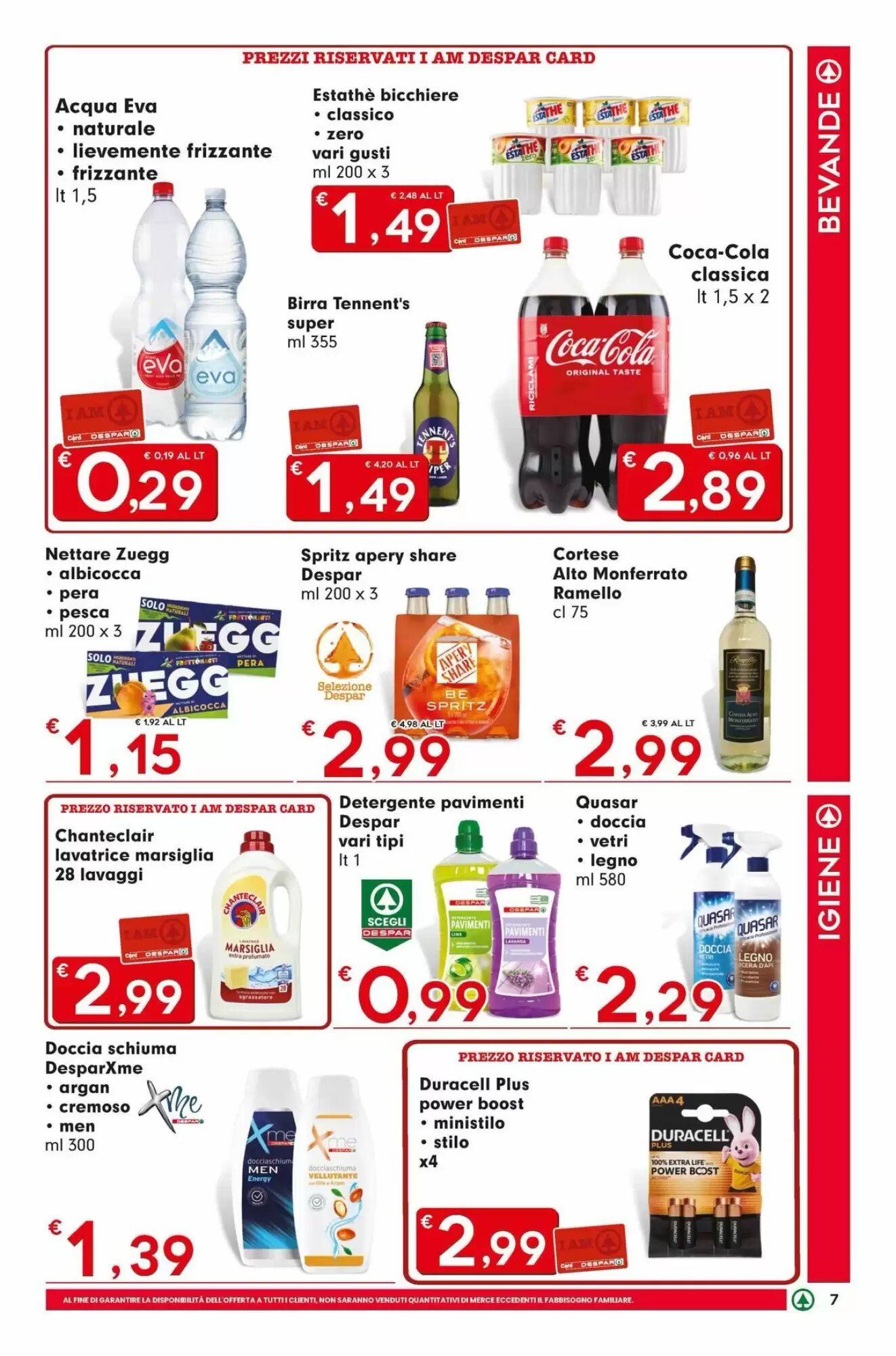 Volantino promozionale Despar  valide dal 10/09/2026 - Pagina 7.