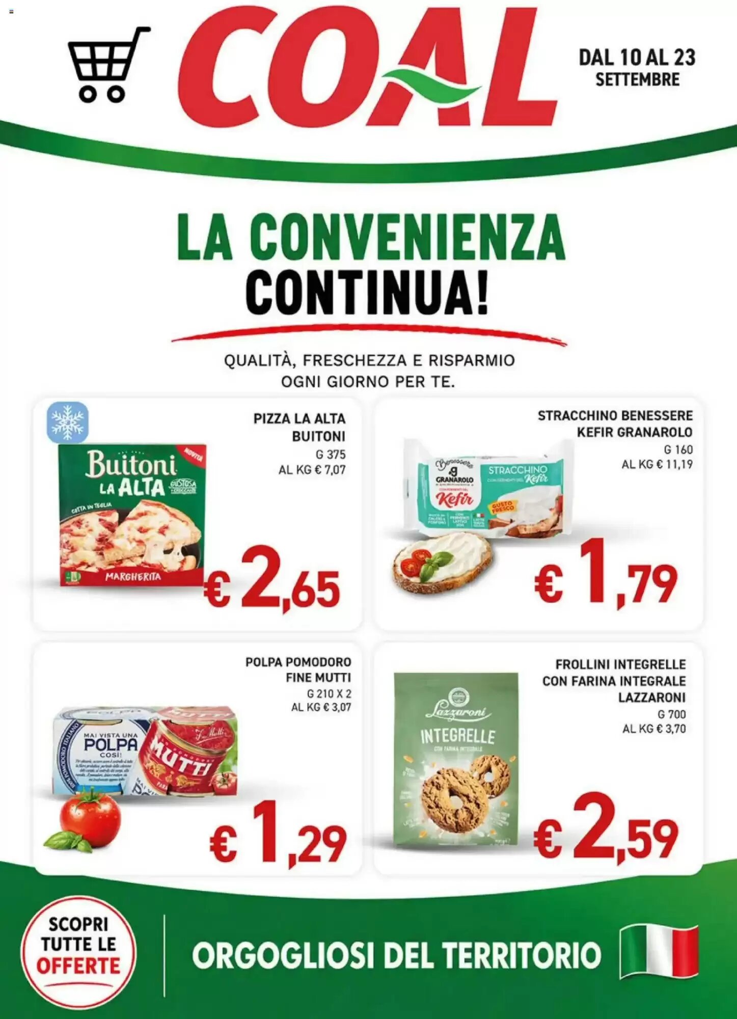 Volantino promozionale Coal valide dal 10/09/2026 - Pagina 1.