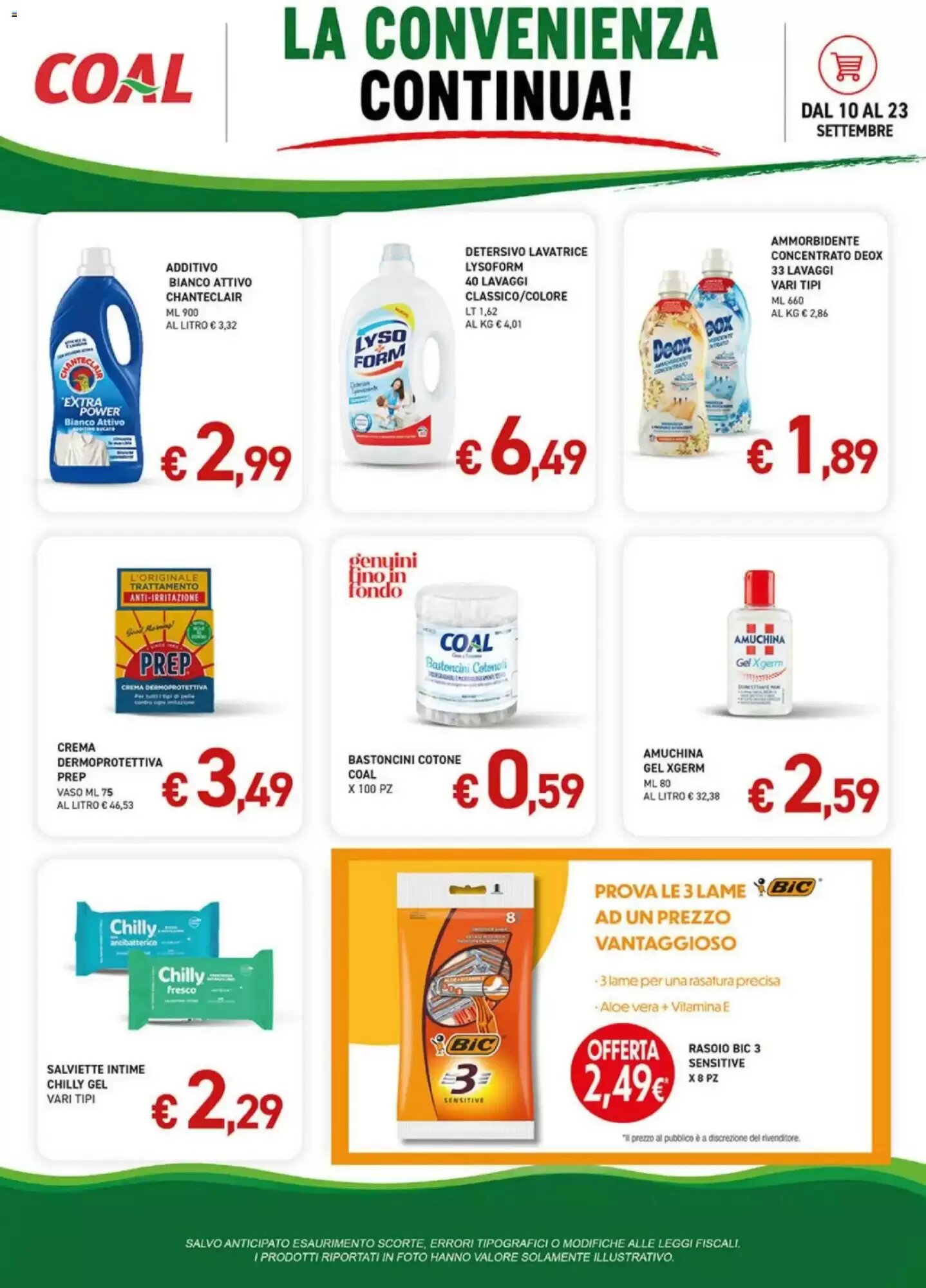 Volantino promozionale Coal  valide dal 10/09/2026 - Pagina 9.