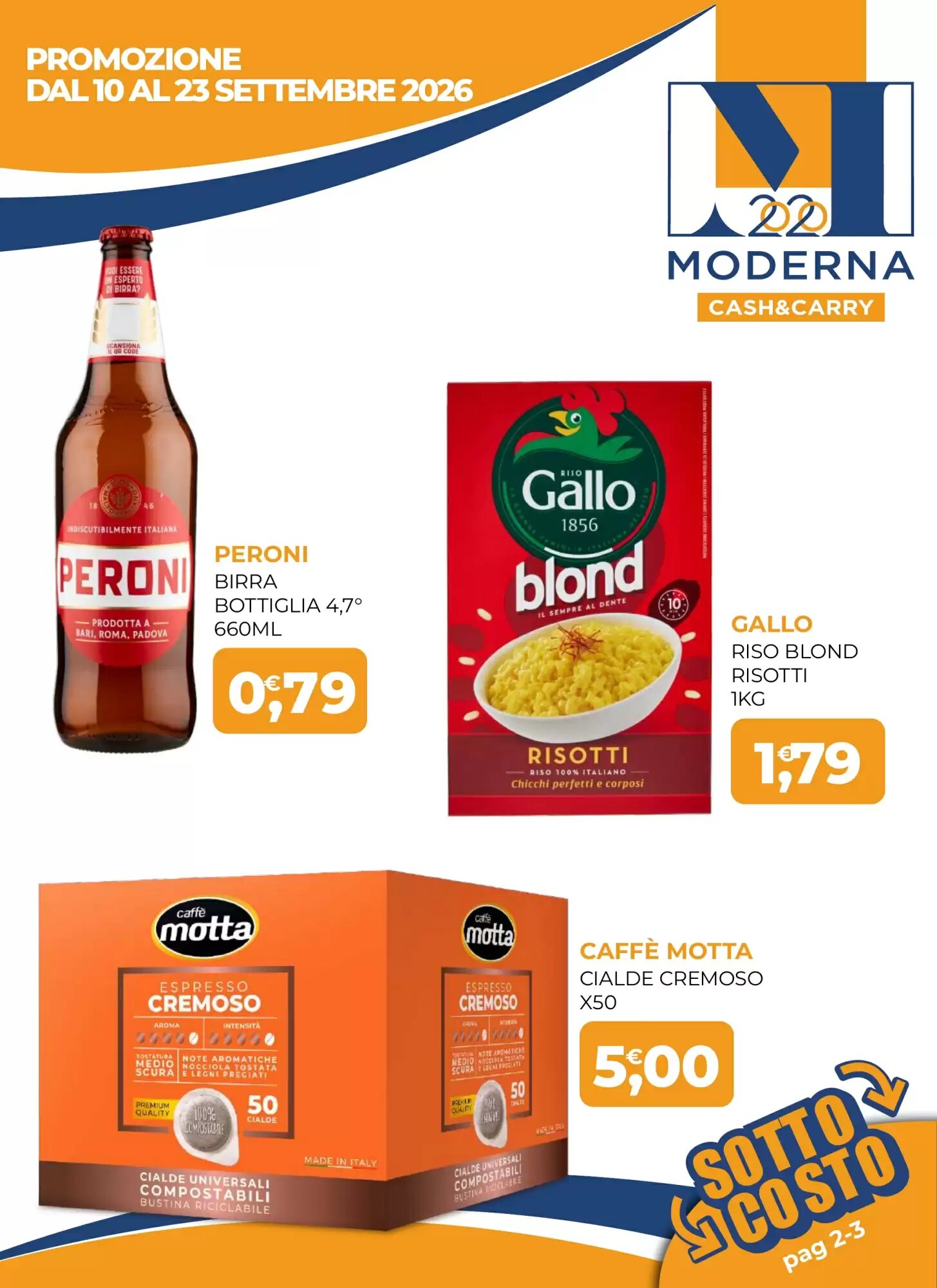 Volantino promozionale Moderna  valide dal 10/09/2026 - Pagina 1.