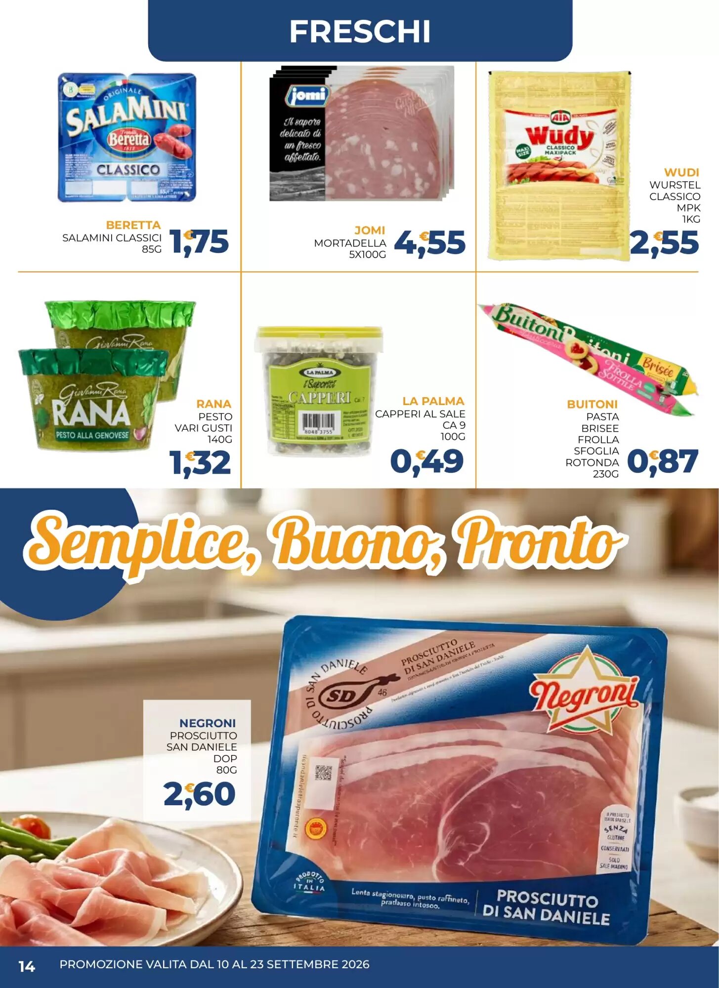 Volantino promozionale Moderna  valide dal 10/09/2026 - Pagina 14.