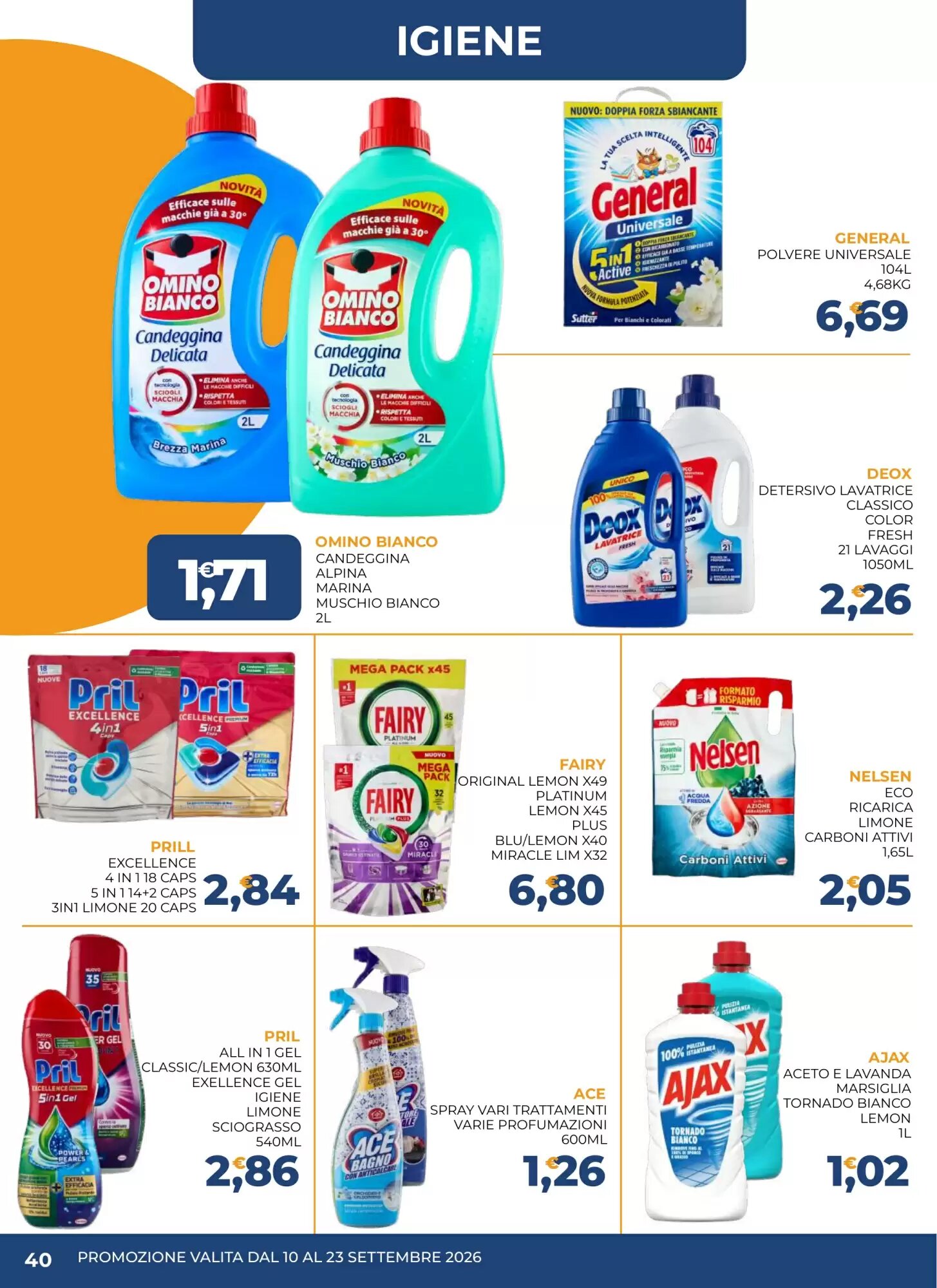Volantino promozionale Moderna  valide dal 10/09/2026 - Pagina 40.