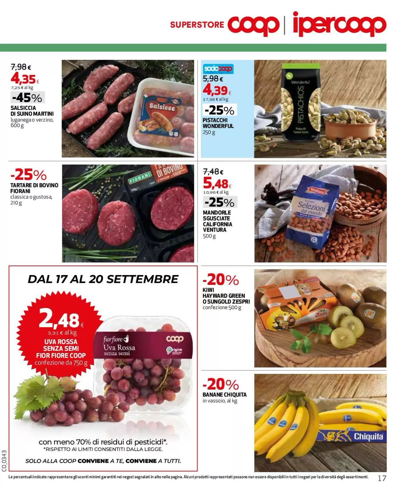 Volantino promozionale Coop Master Alleanza 3.0  valide dal 10/09/2026 - Pagina 17.