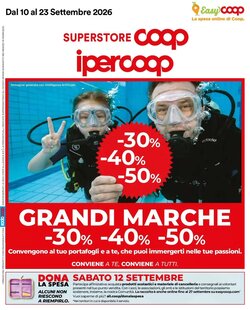 Volantino promozionale Coop Master Alleanza 3.0  valide dal 10/09/2026