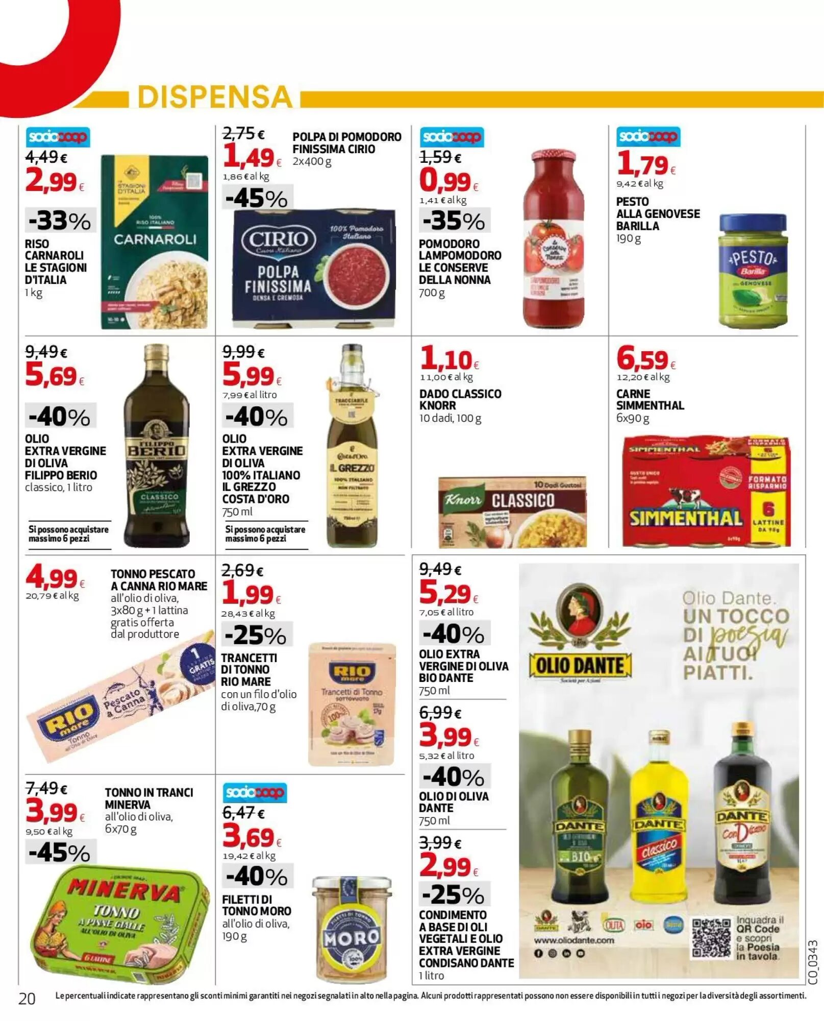 Volantino promozionale Coop Master Alleanza 3.0  valide dal 10/09/2026 - Pagina 20.