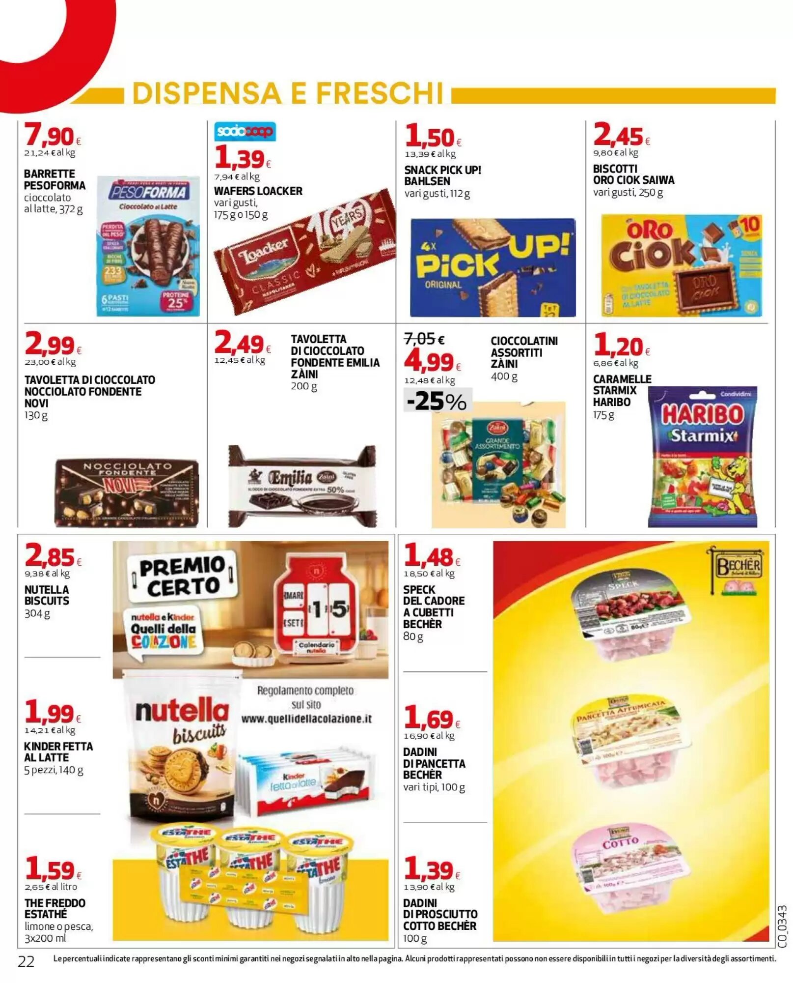 Volantino promozionale Coop Master Alleanza 3.0  valide dal 10/09/2026 - Pagina 22.