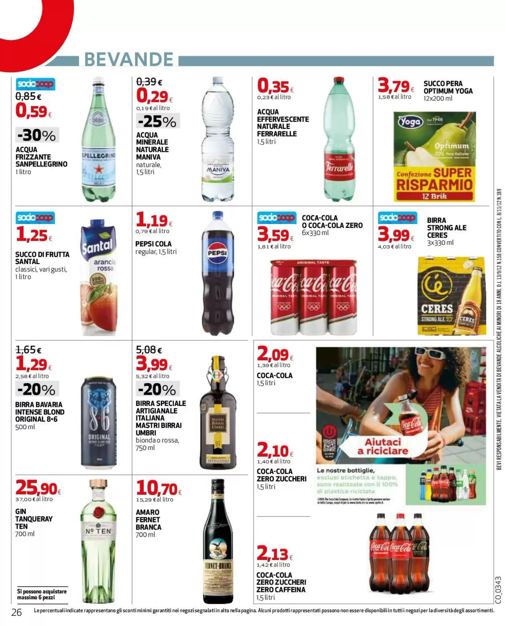 Volantino promozionale Coop Master Alleanza 3.0  valide dal 10/09/2026 - Pagina 26.