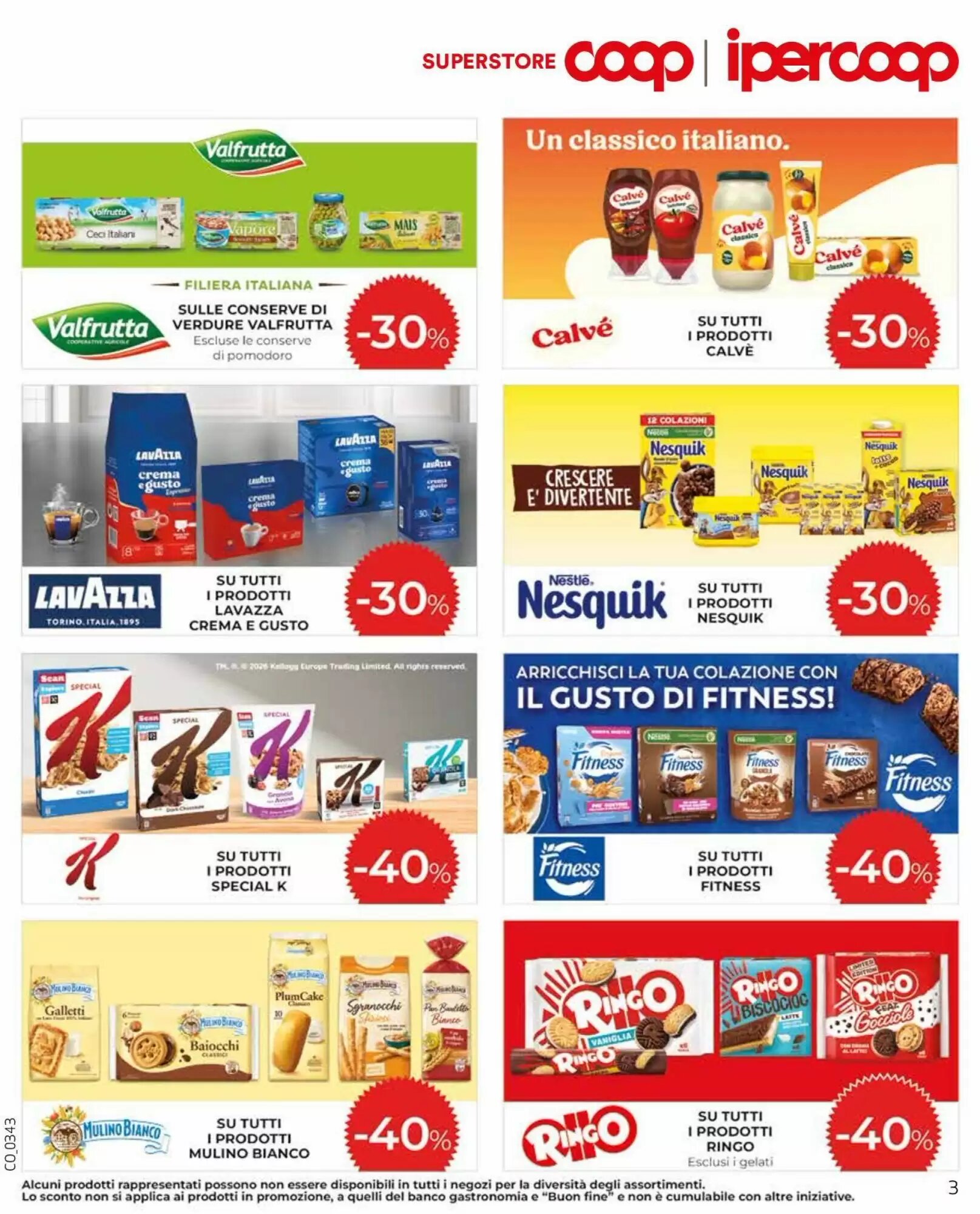 Volantino promozionale Coop Master Alleanza 3.0  valide dal 10/09/2026 - Pagina 3.