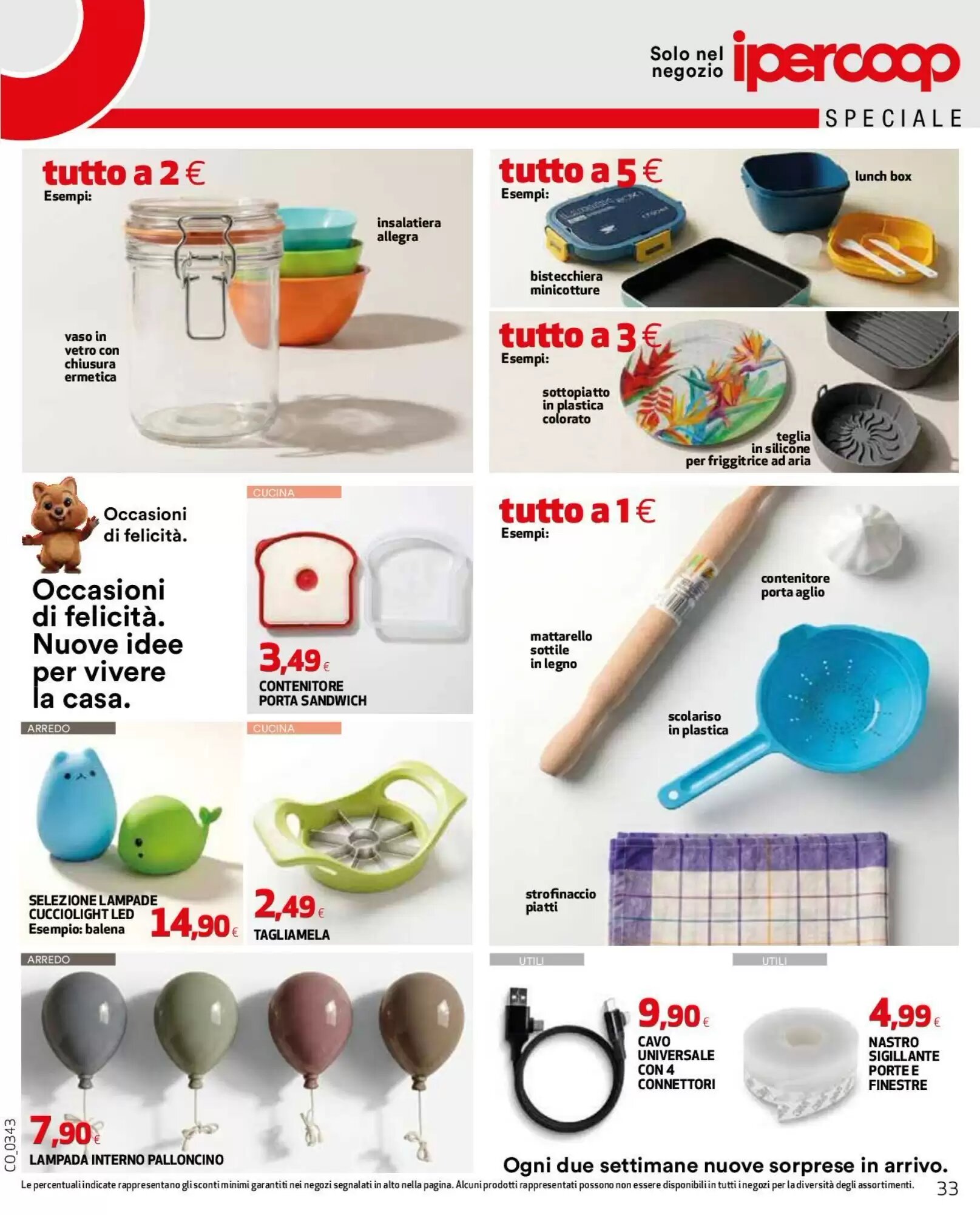 Volantino promozionale Coop Master Alleanza 3.0  valide dal 10/09/2026 - Pagina 33.