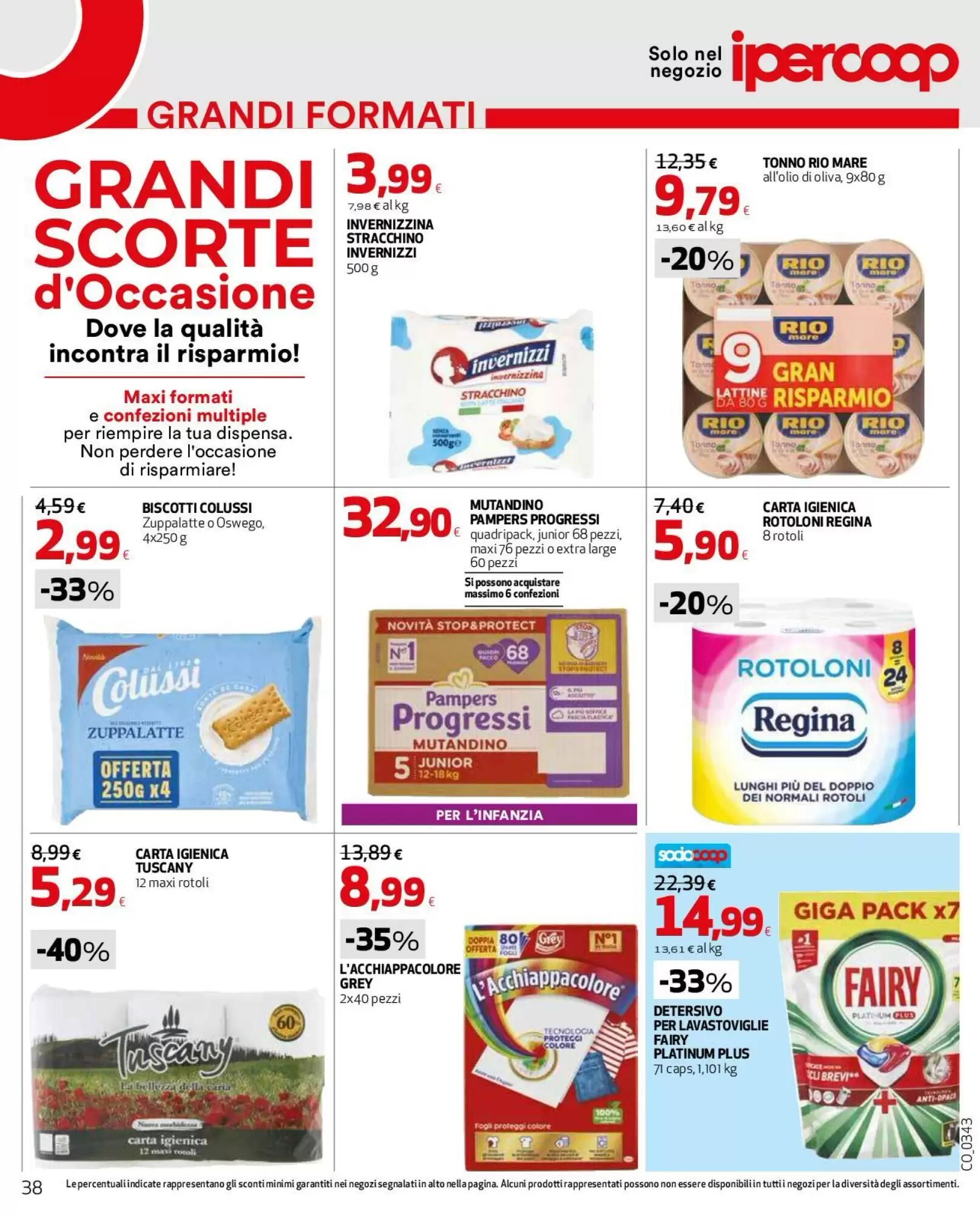 Volantino promozionale Coop Master Alleanza 3.0  valide dal 10/09/2026 - Pagina 38.