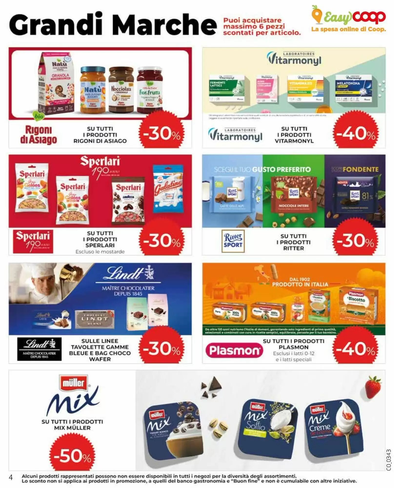 Volantino promozionale Coop Master Alleanza 3.0  valide dal 10/09/2026 - Pagina 4.