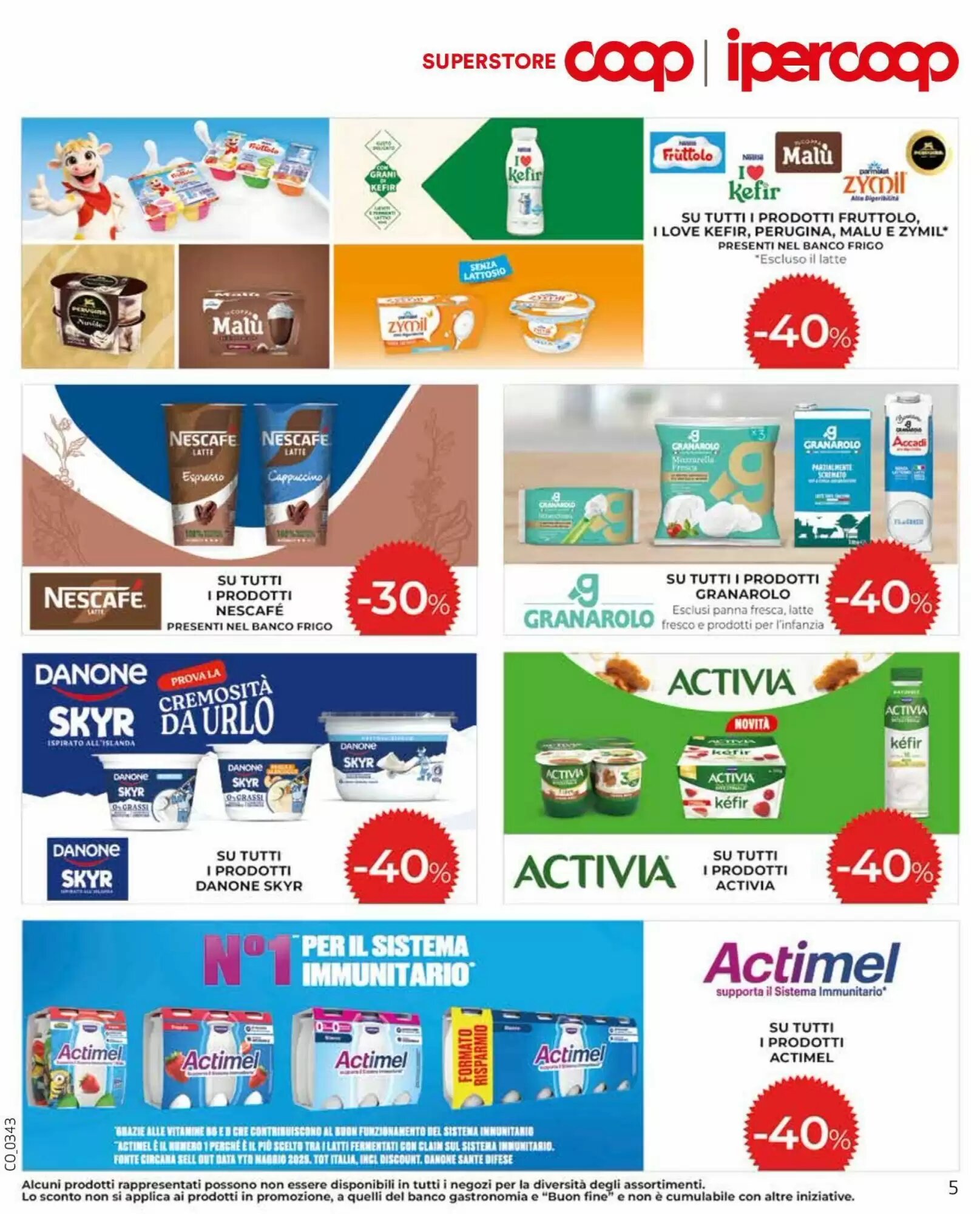 Volantino promozionale Coop Master Alleanza 3.0  valide dal 10/09/2026 - Pagina 5.