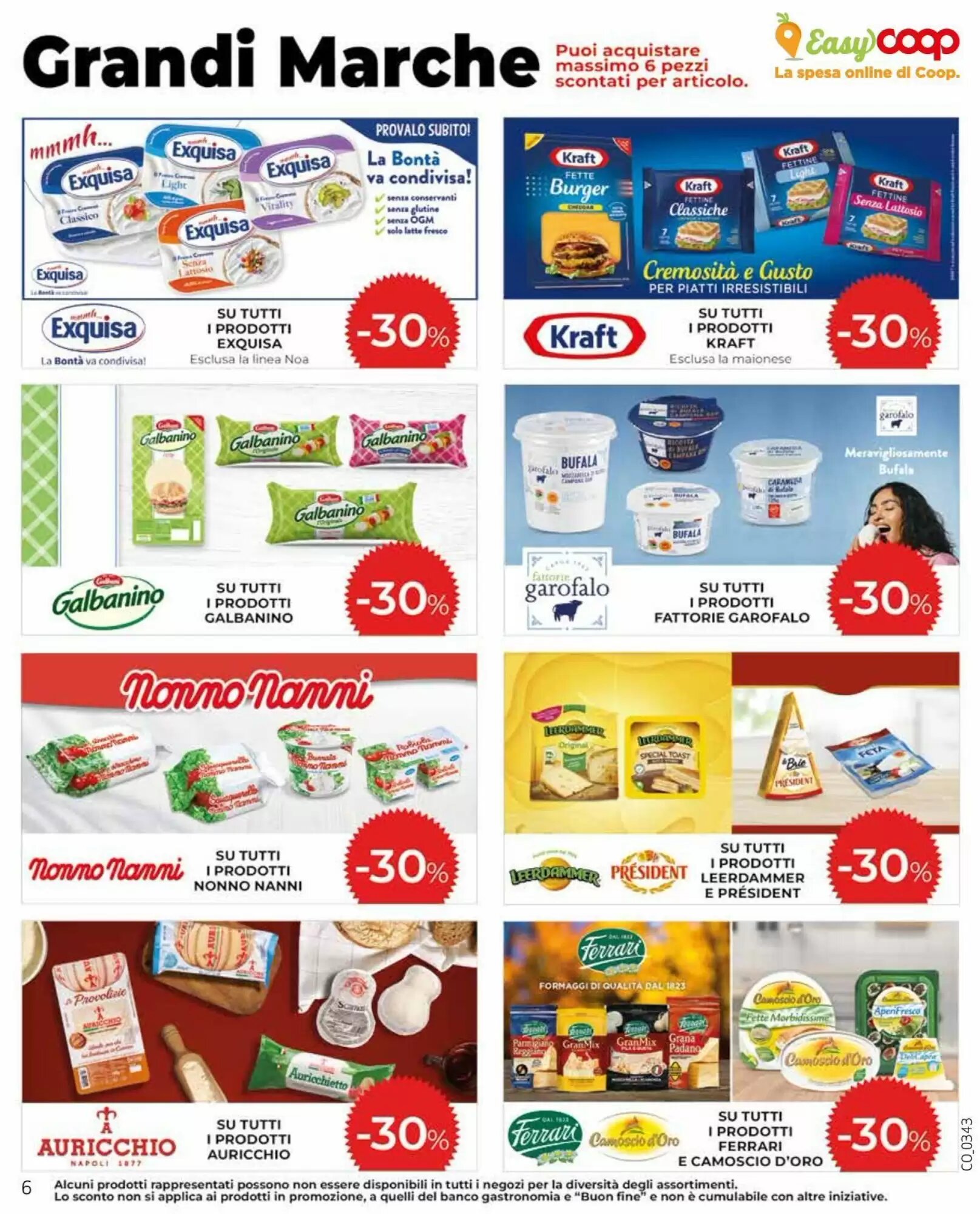 Volantino promozionale Coop Master Alleanza 3.0  valide dal 10/09/2026 - Pagina 6.