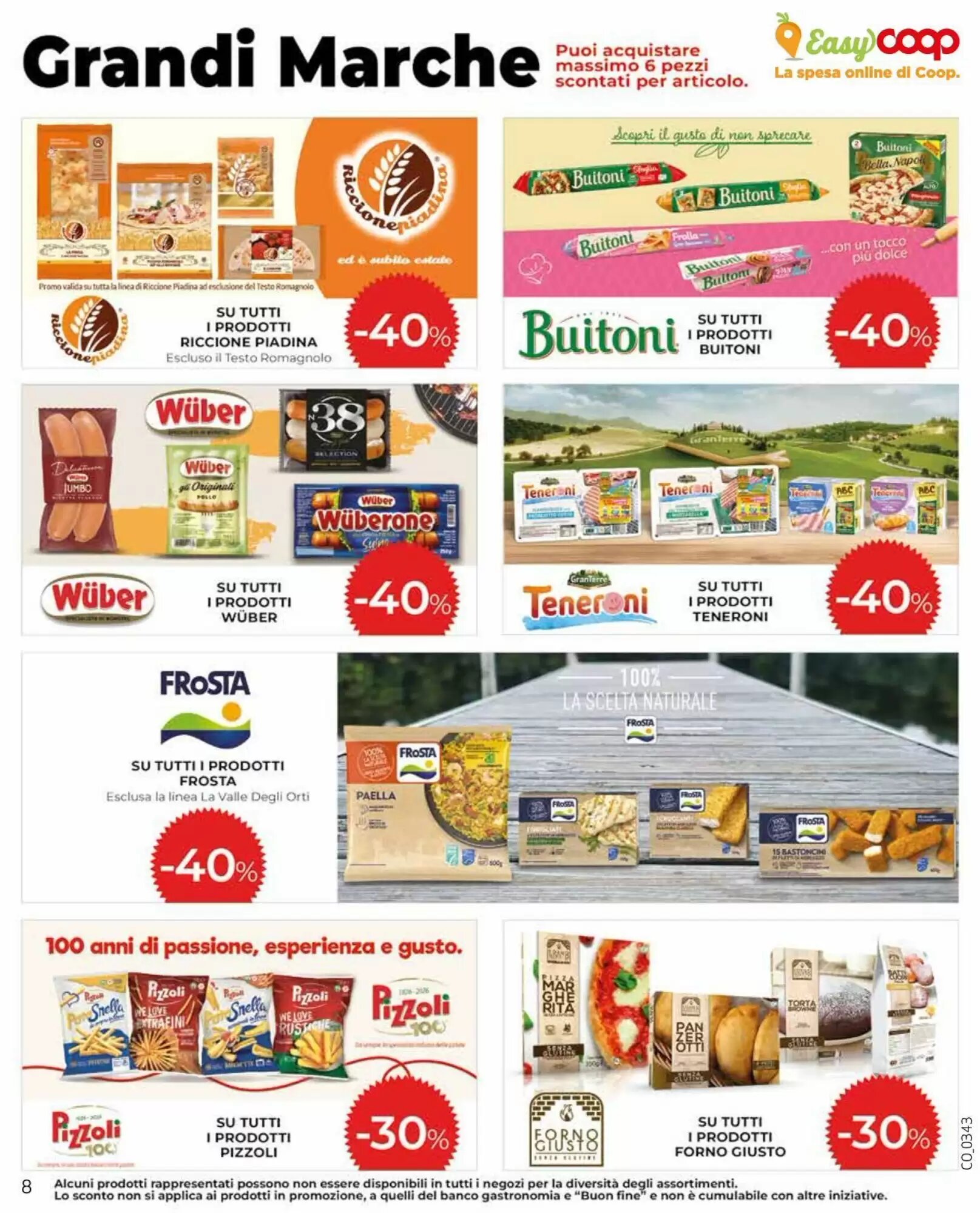Volantino promozionale Coop Master Alleanza 3.0  valide dal 10/09/2026 - Pagina 8.