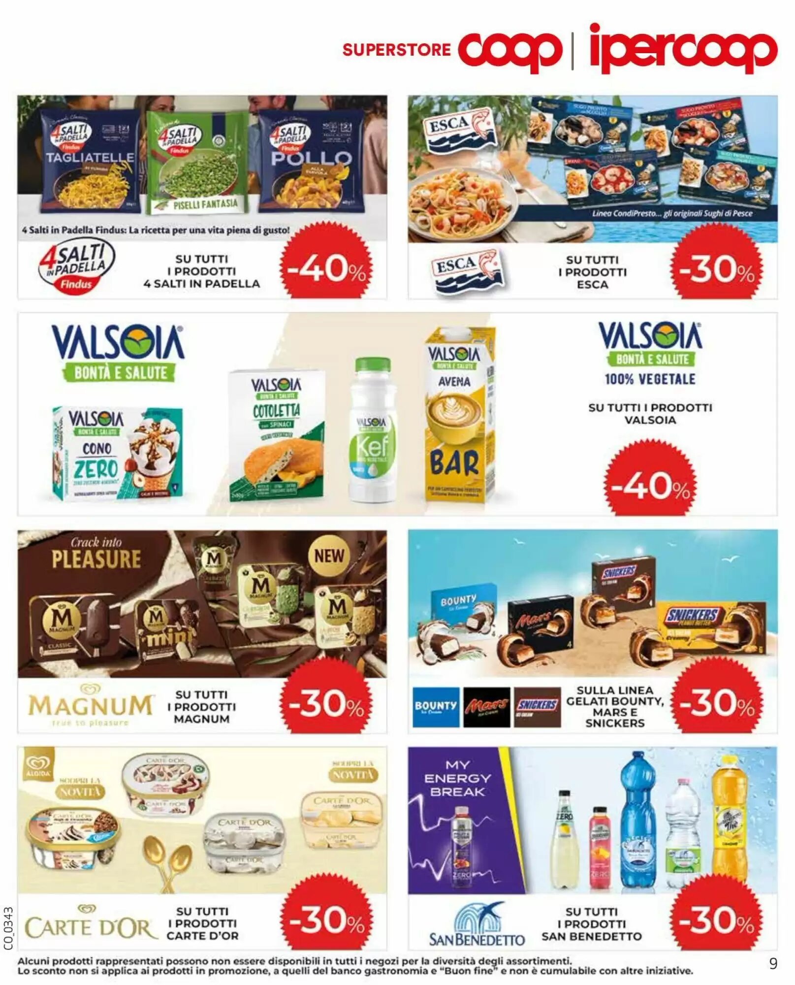 Volantino promozionale Coop Master Alleanza 3.0  valide dal 10/09/2026 - Pagina 9.
