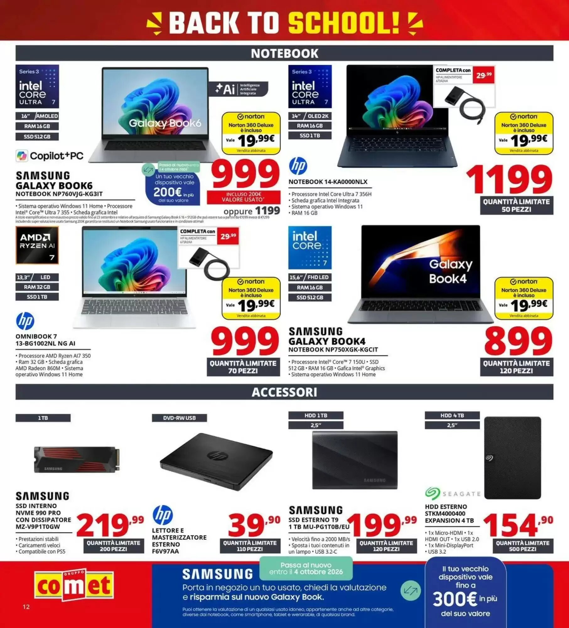 Volantino promozionale Comet  valide dal 10/09/2026 - Pagina 12.
