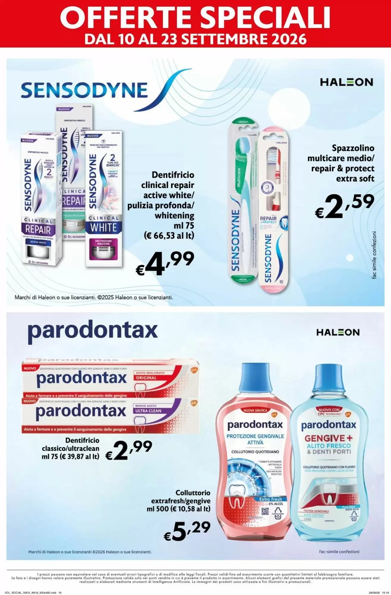 Volantino promozionale Maxi Supermercati  valide dal 10/09/2026 - Pagina 15.
