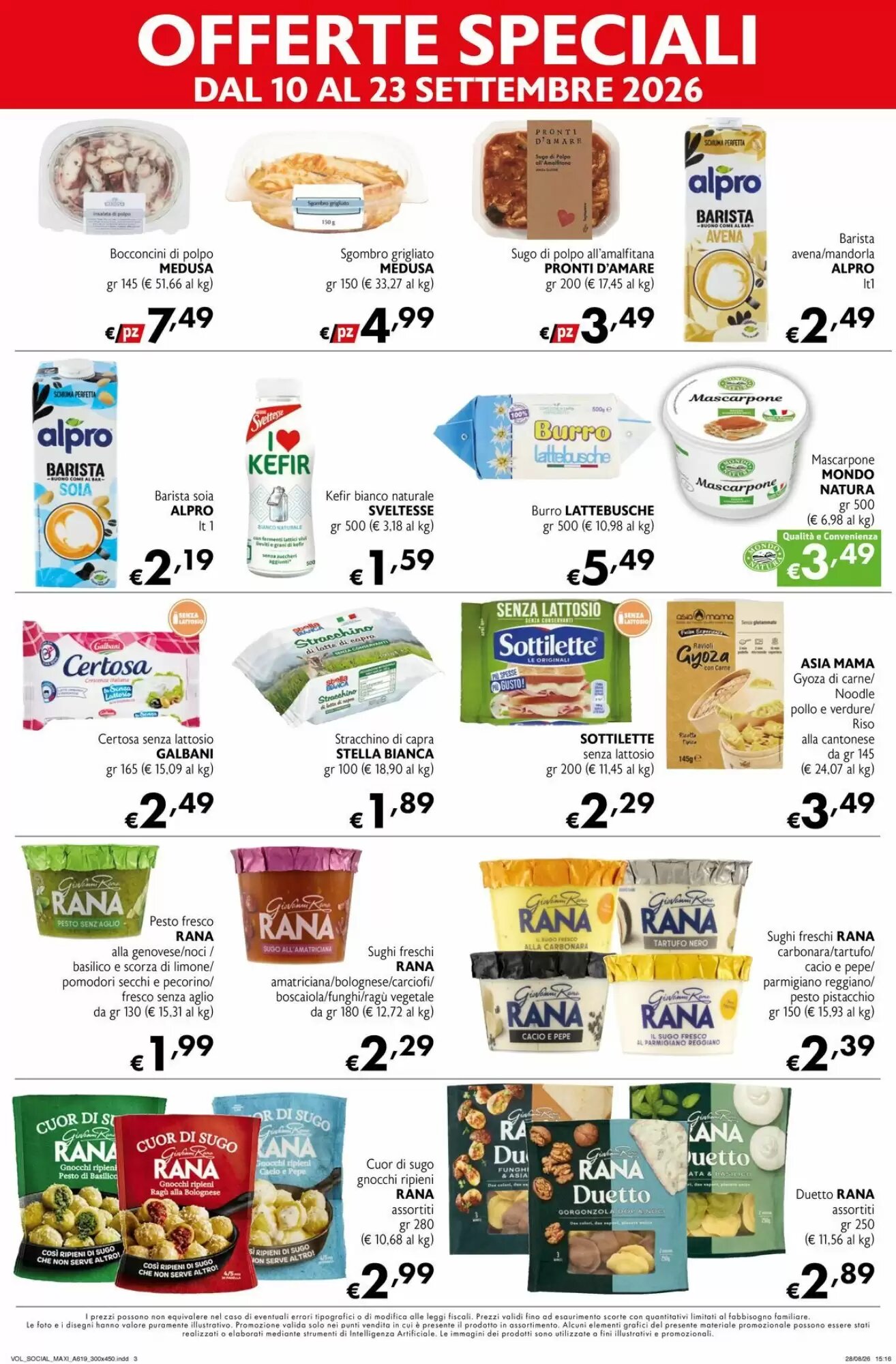 Volantino promozionale Maxi Supermercati  valide dal 10/09/2026 - Pagina 3.