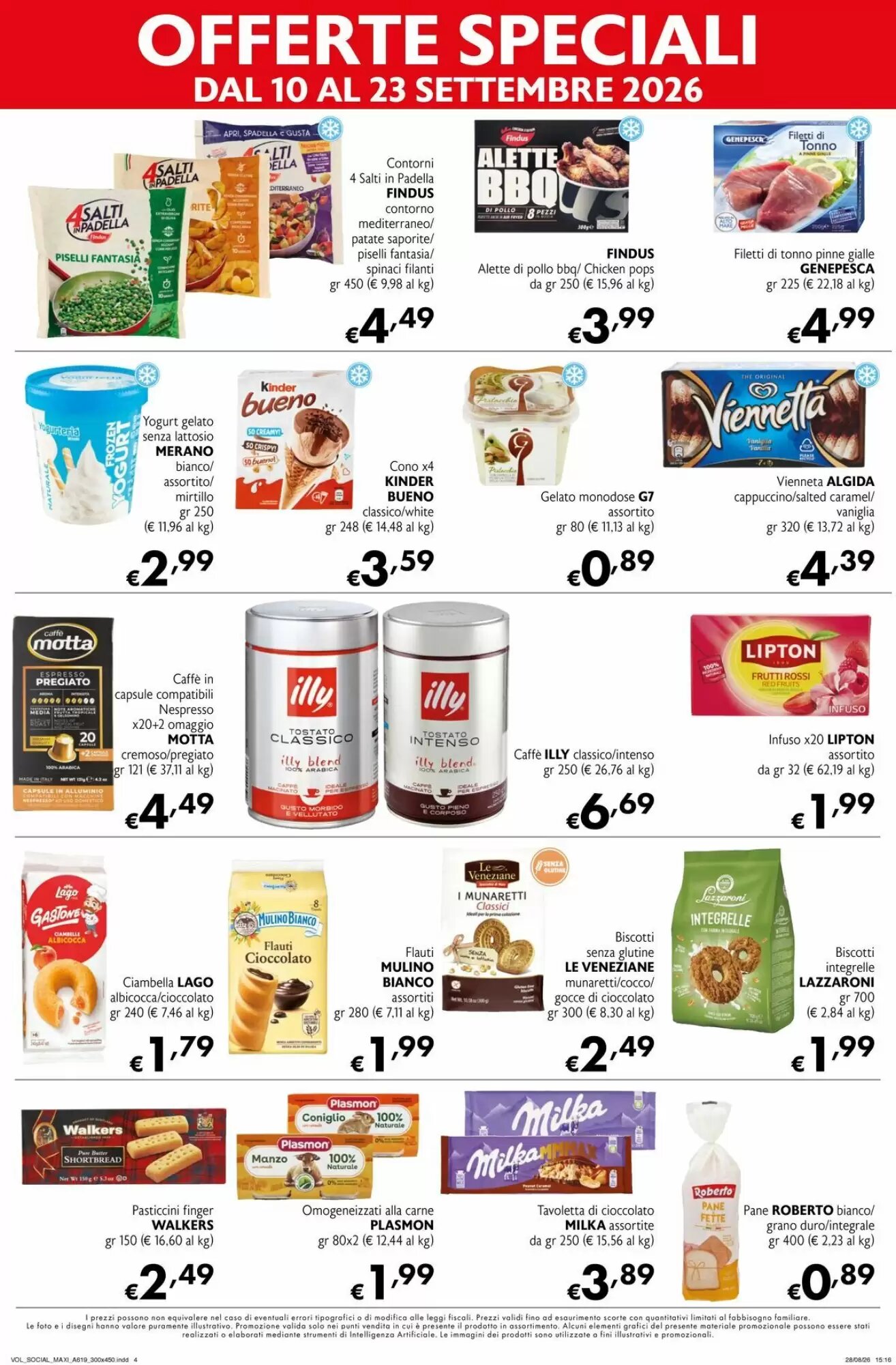 Volantino promozionale Maxi Supermercati  valide dal 10/09/2026 - Pagina 4.