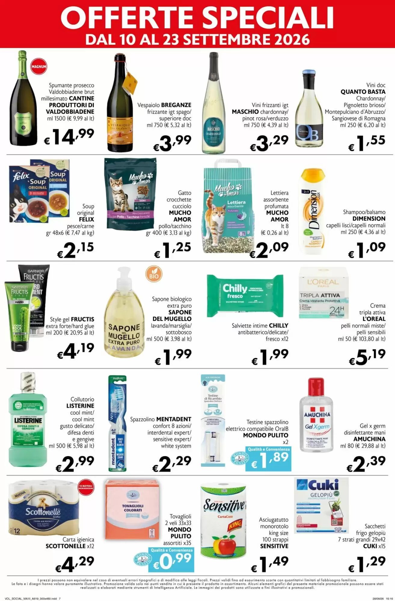 Volantino promozionale Maxi Supermercati  valide dal 10/09/2026 - Pagina 7.