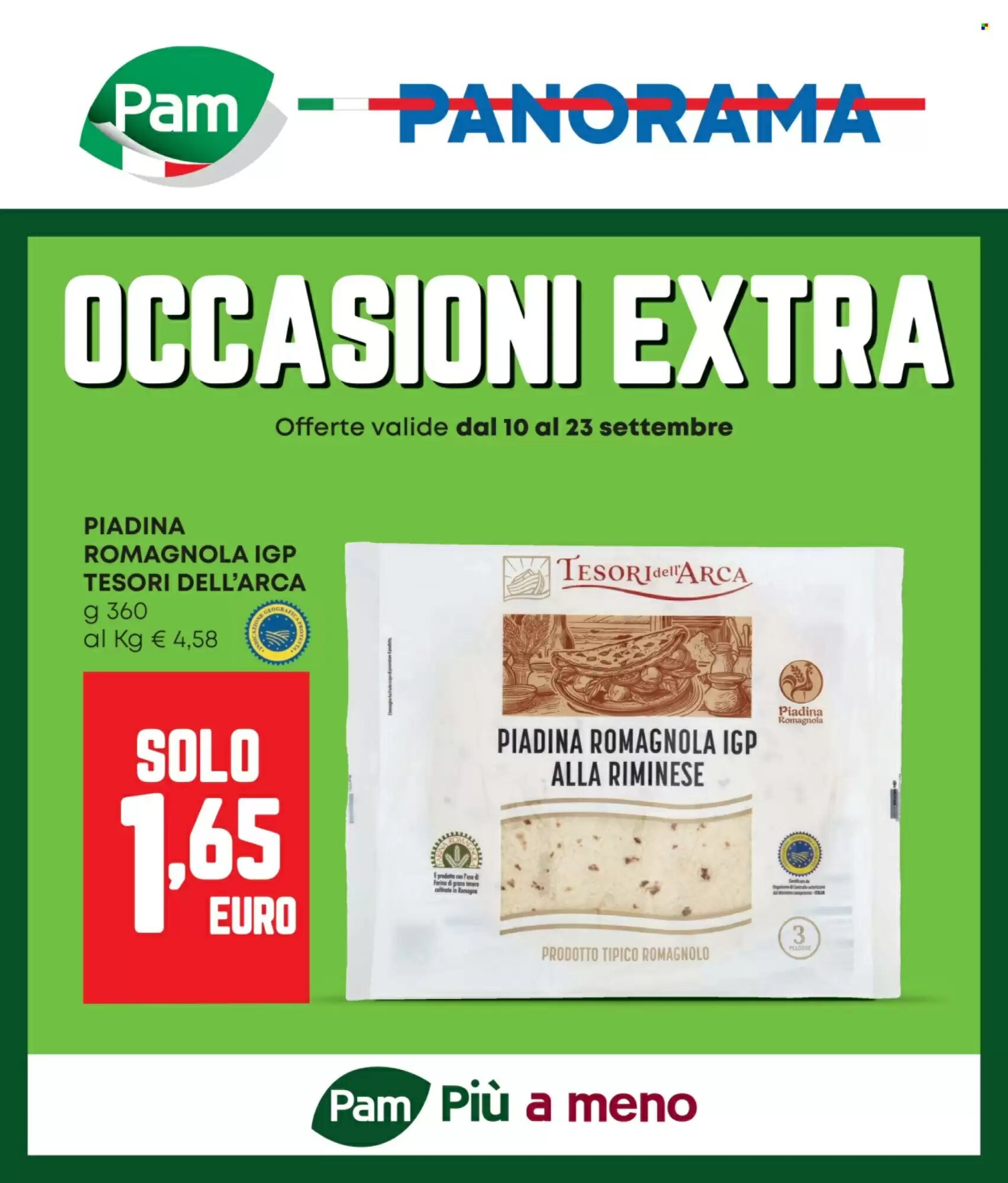 Volantino promozionale Panorama  valide dal 10/09/2026 - Pagina 1.