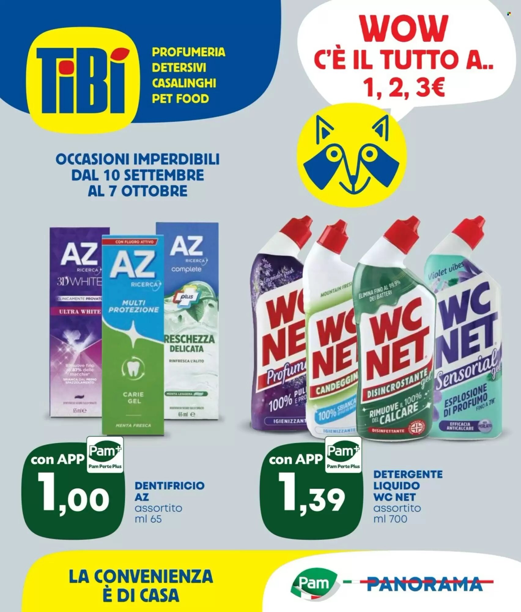 Volantino promozionale Panorama TiBi  valide dal 10/09/2026 - Pagina 1.
