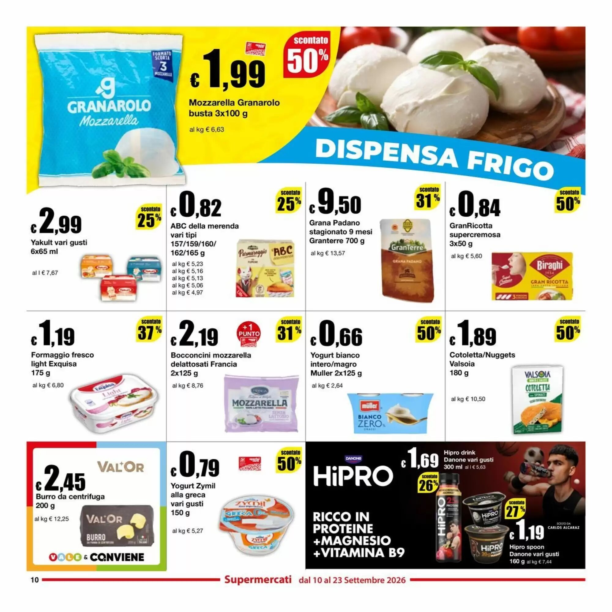 Volantino promozionale Sì con te  valide dal 10/09/2026 - Pagina 10.